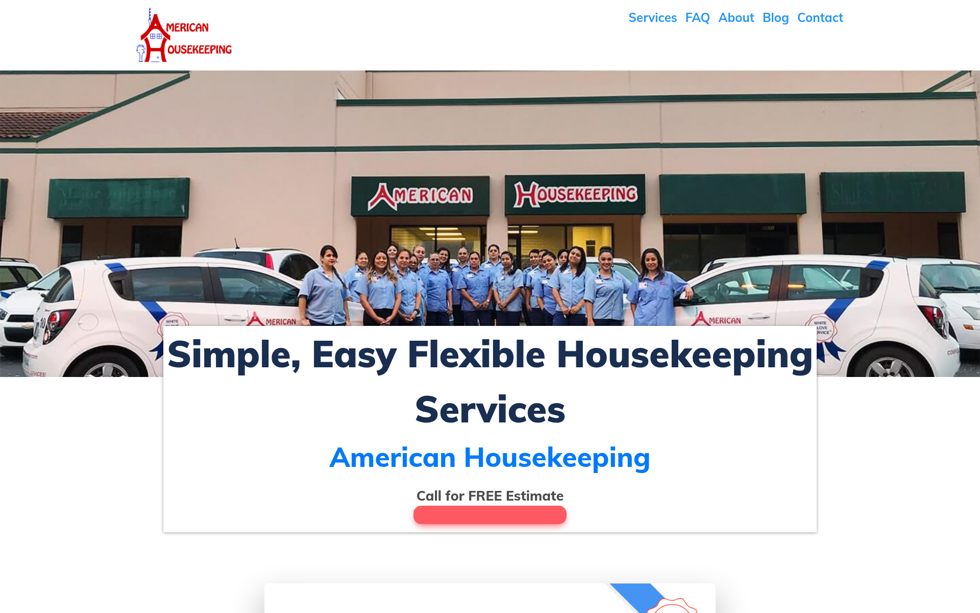 Screenshot of ah.cleaning