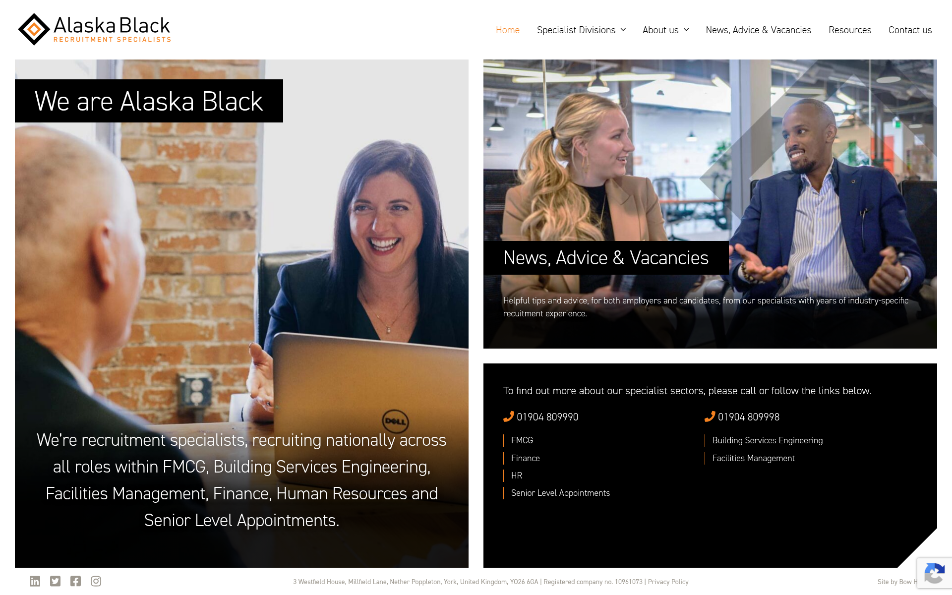 Screenshot of alaska.black