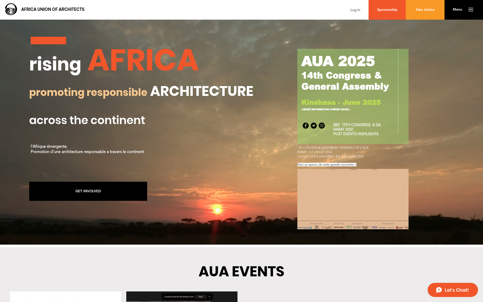 Screenshot of aua.archi