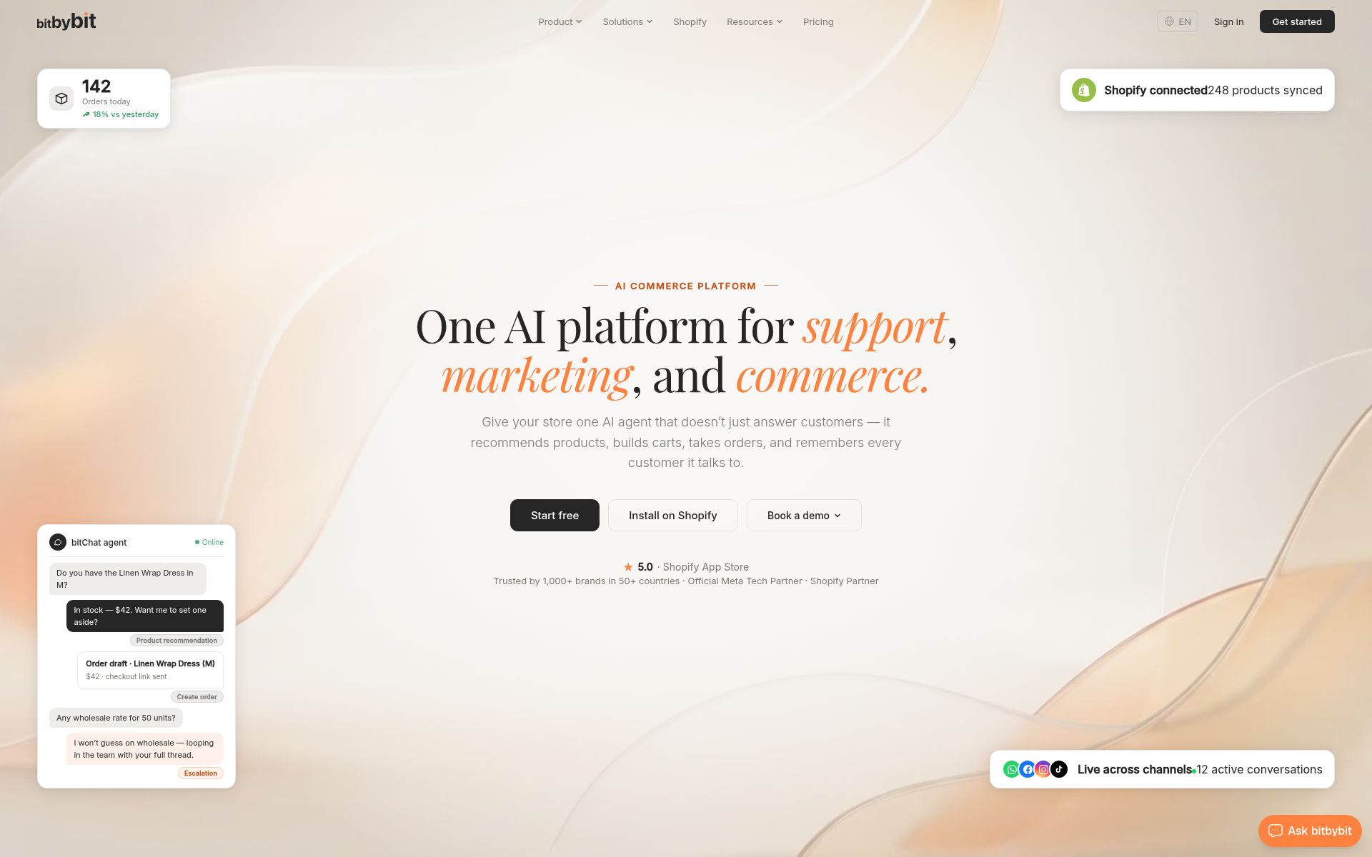 Screenshot of bitbybit.studio