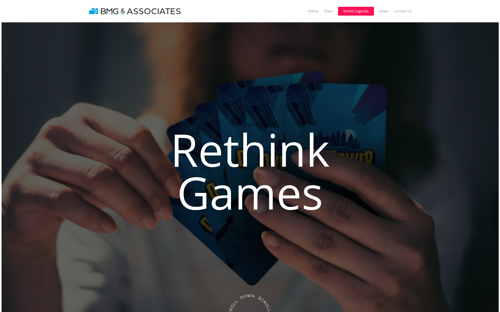 Screenshot of bmg.associates