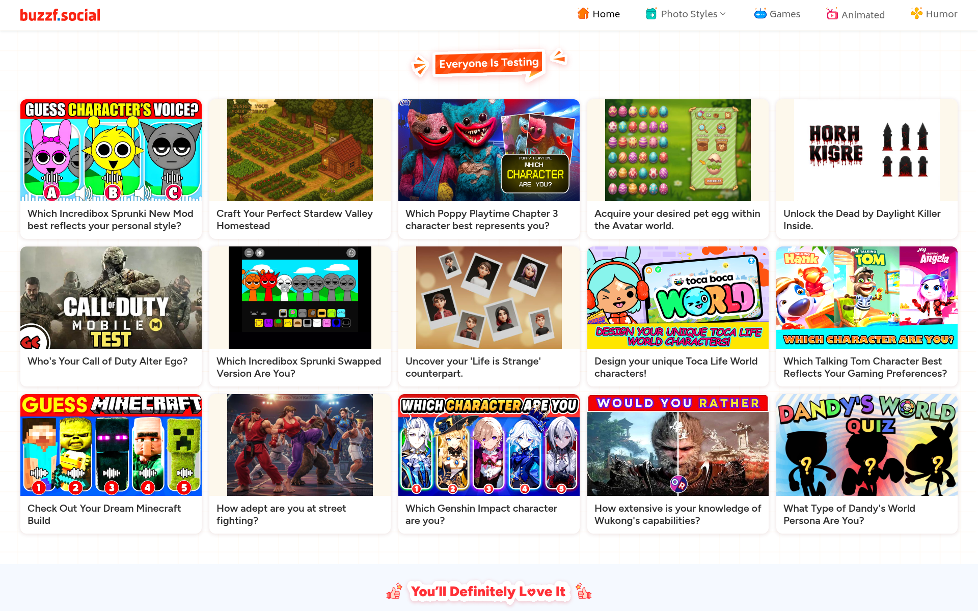 Screenshot of buzzf.social
