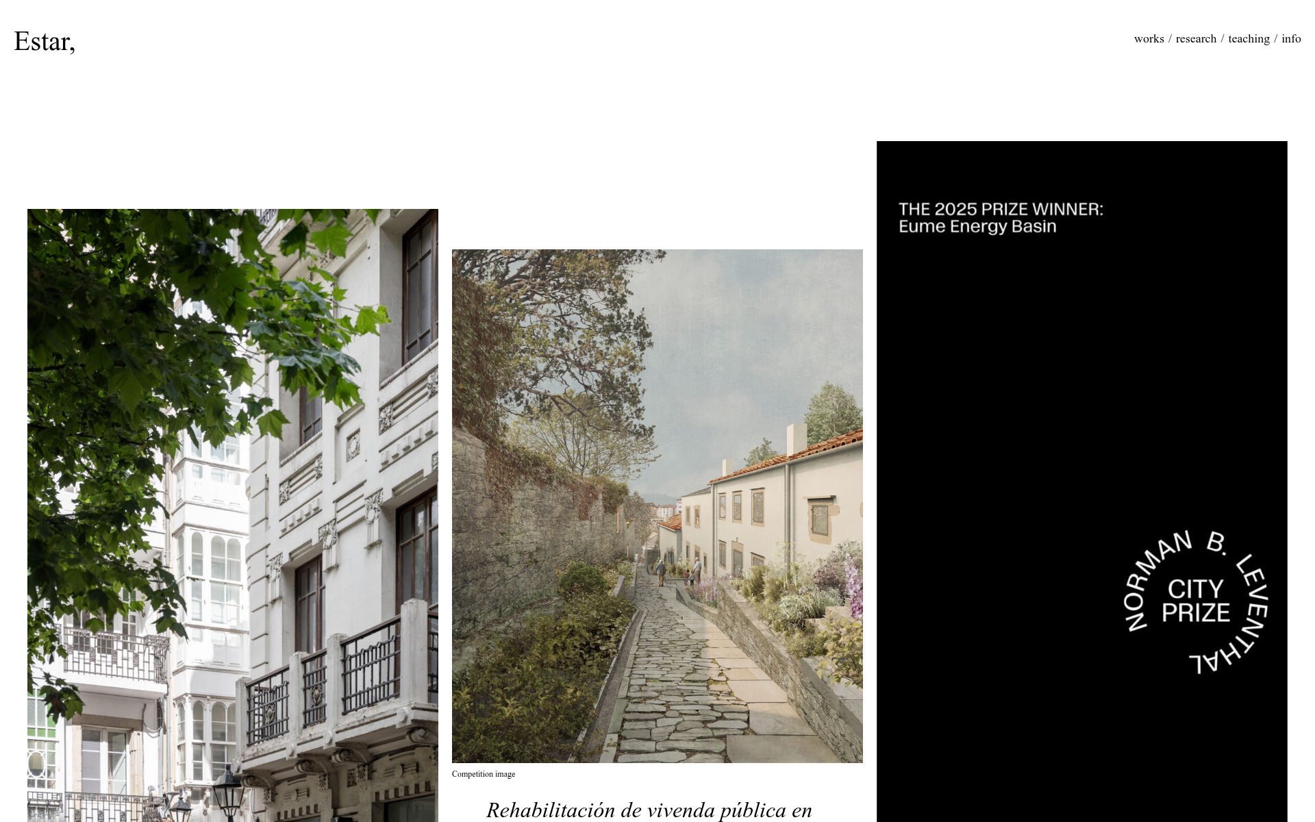 Screenshot of estar.archi