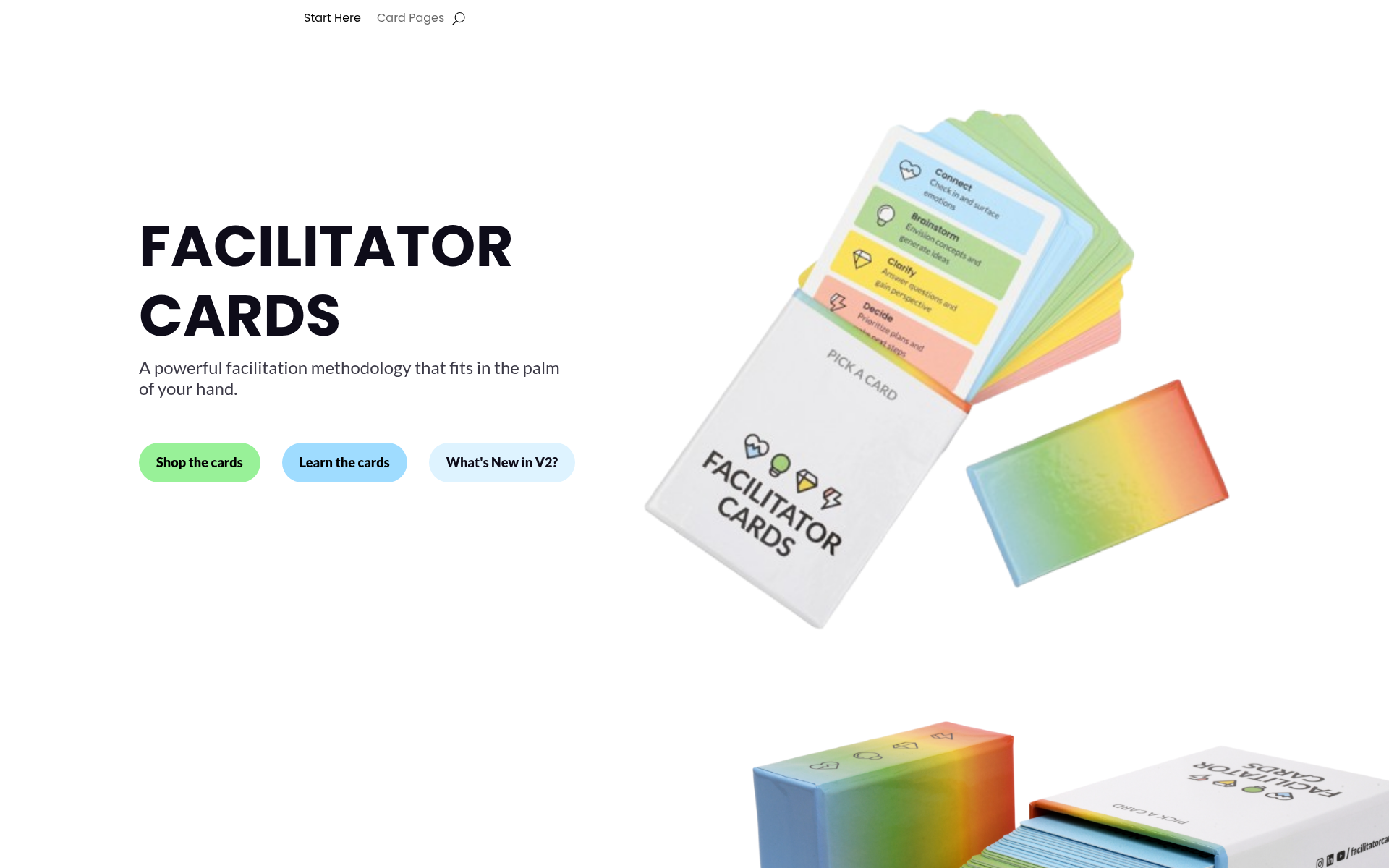 Screenshot of fc.cards