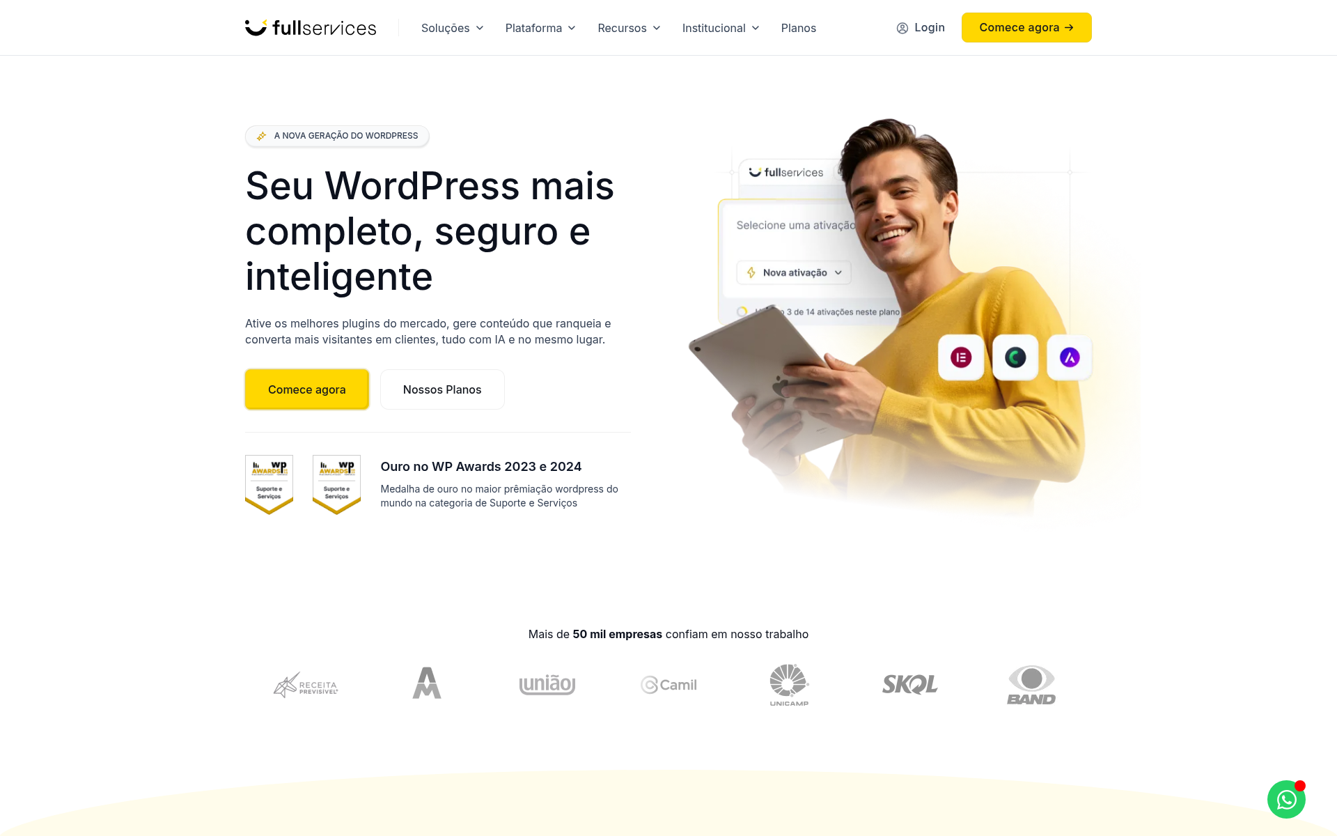 Screenshot of full.services
