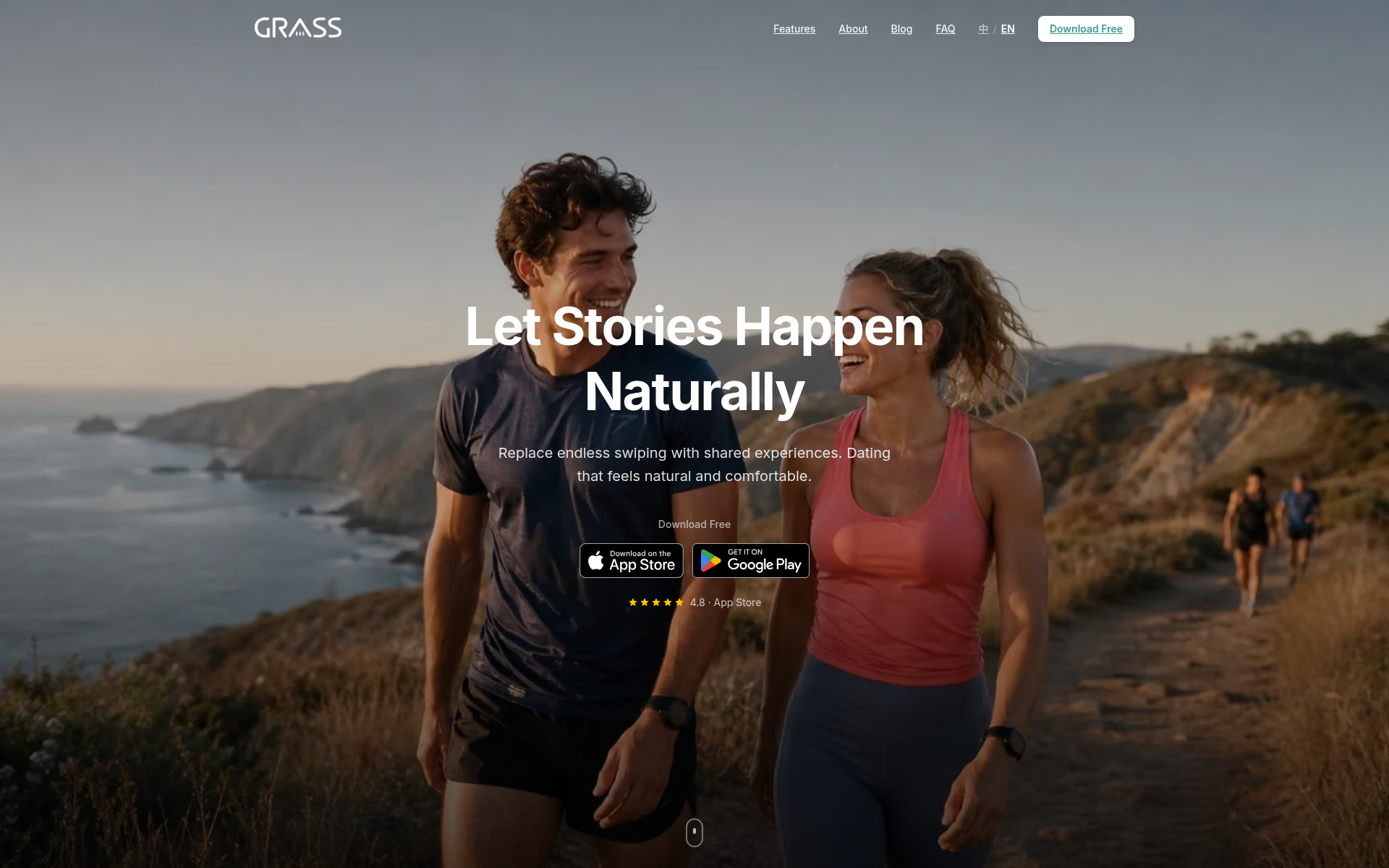 Screenshot of grass.camp
