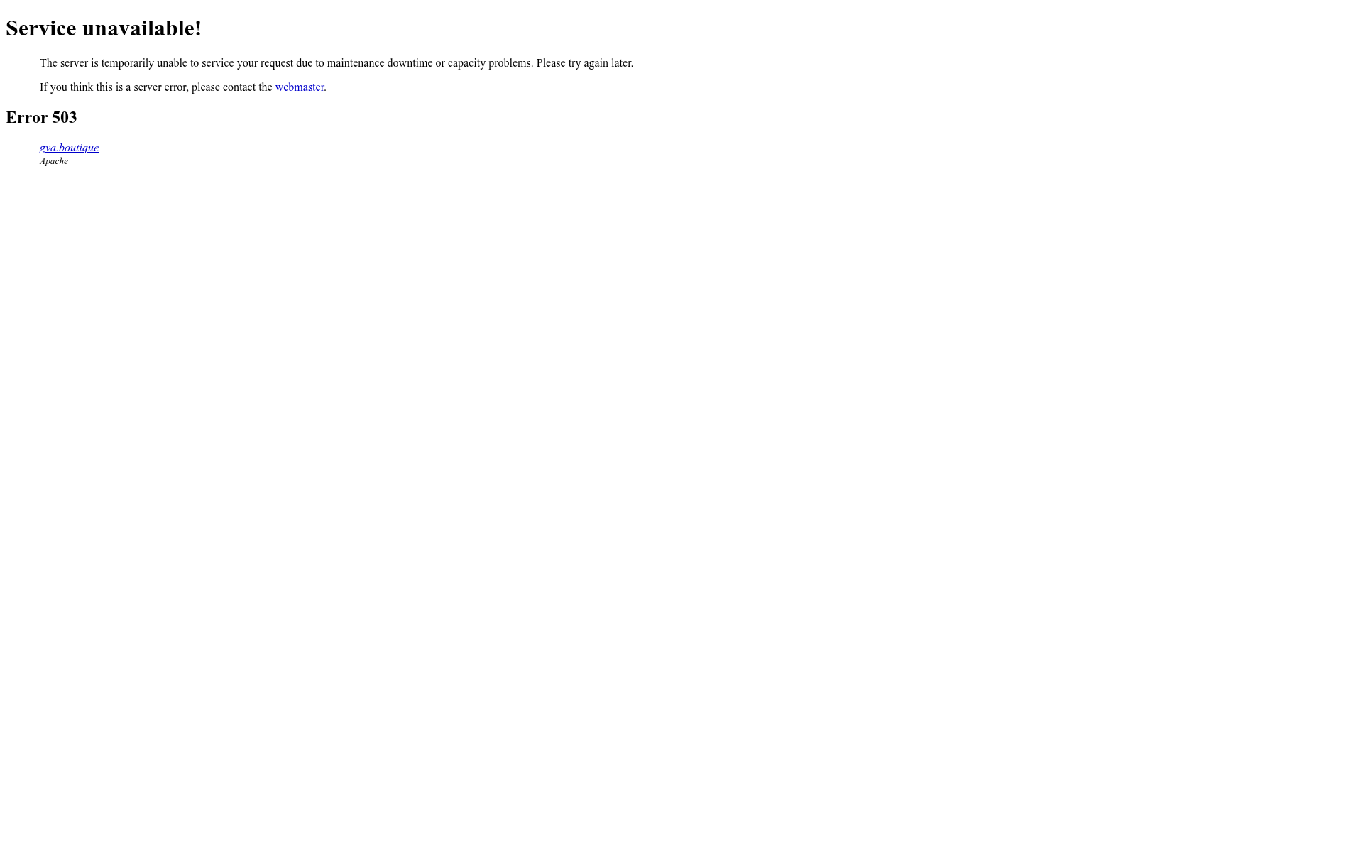 Screenshot of gva.boutique