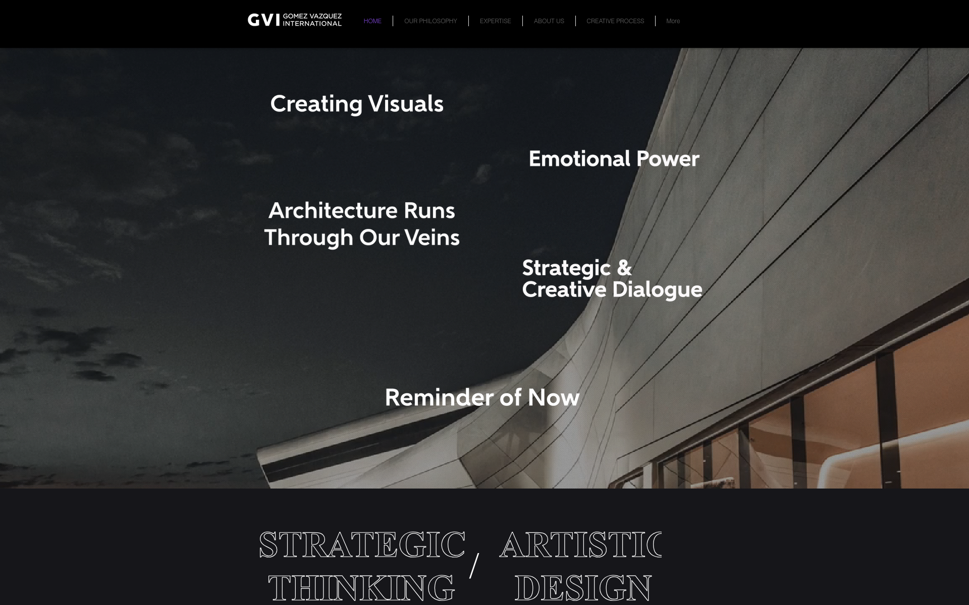 Screenshot of gvi.archi