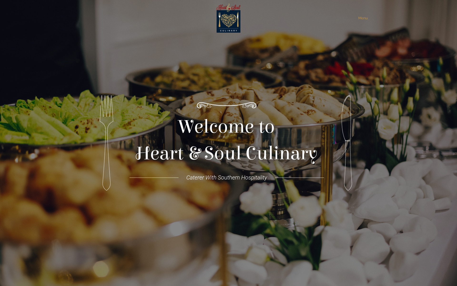 Screenshot of has.catering