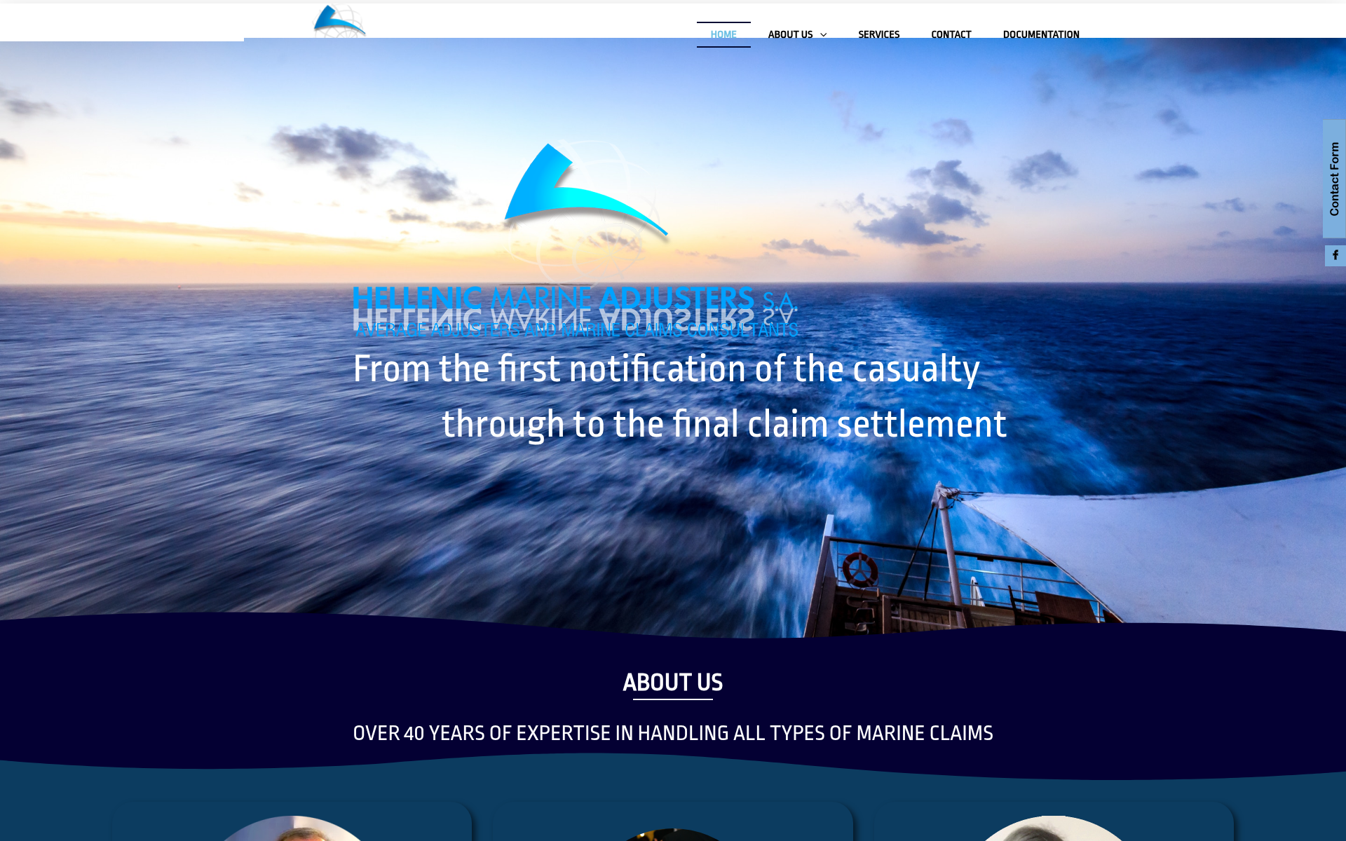 Screenshot of hma.claims