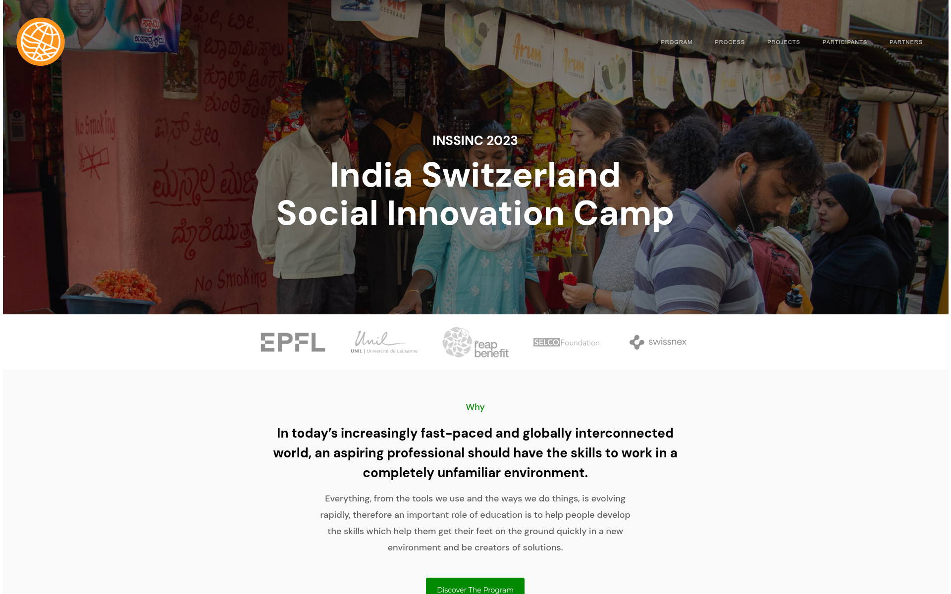 Screenshot of inssin.camp