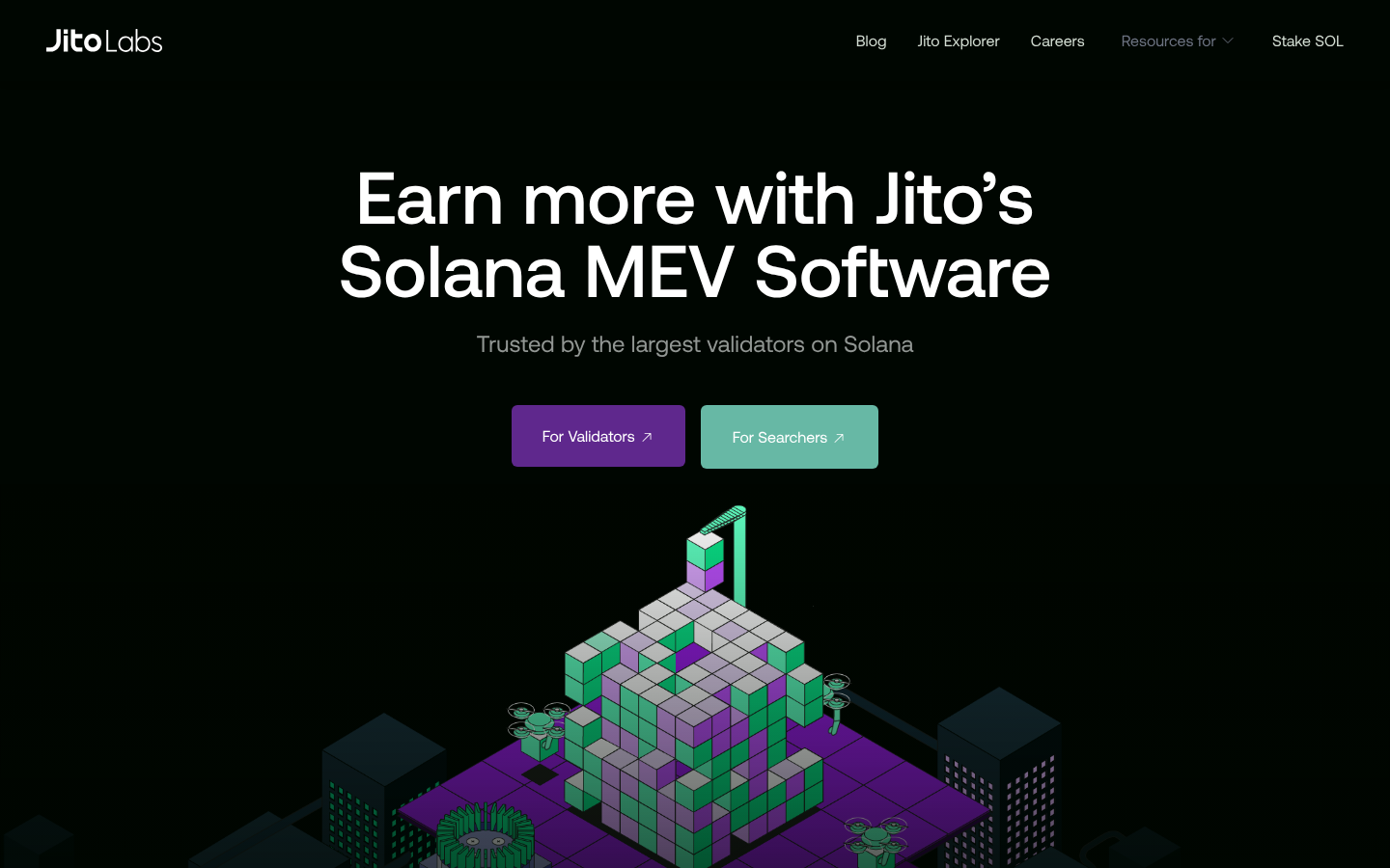 Screenshot of jito.wtf