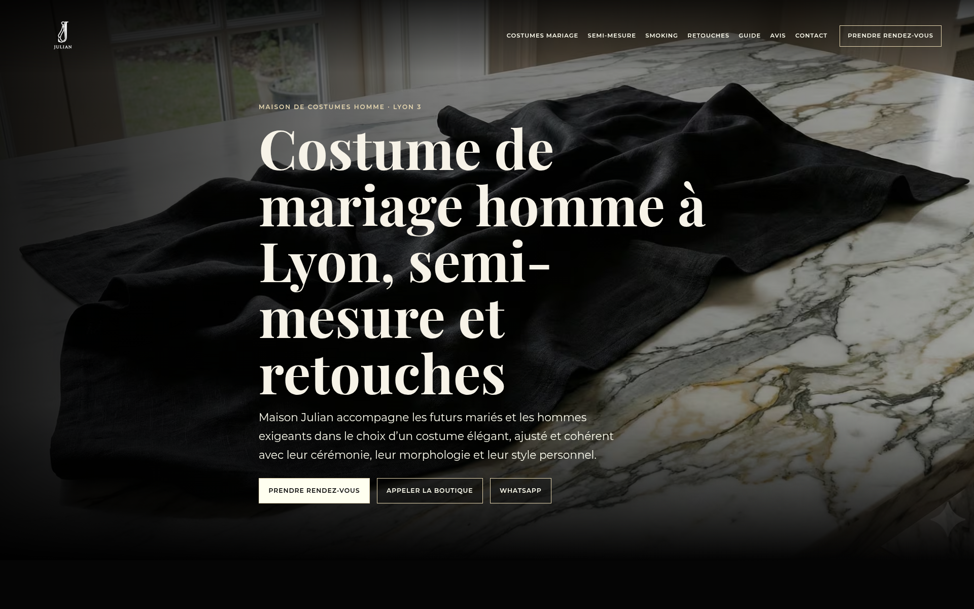 Screenshot of julian.boutique