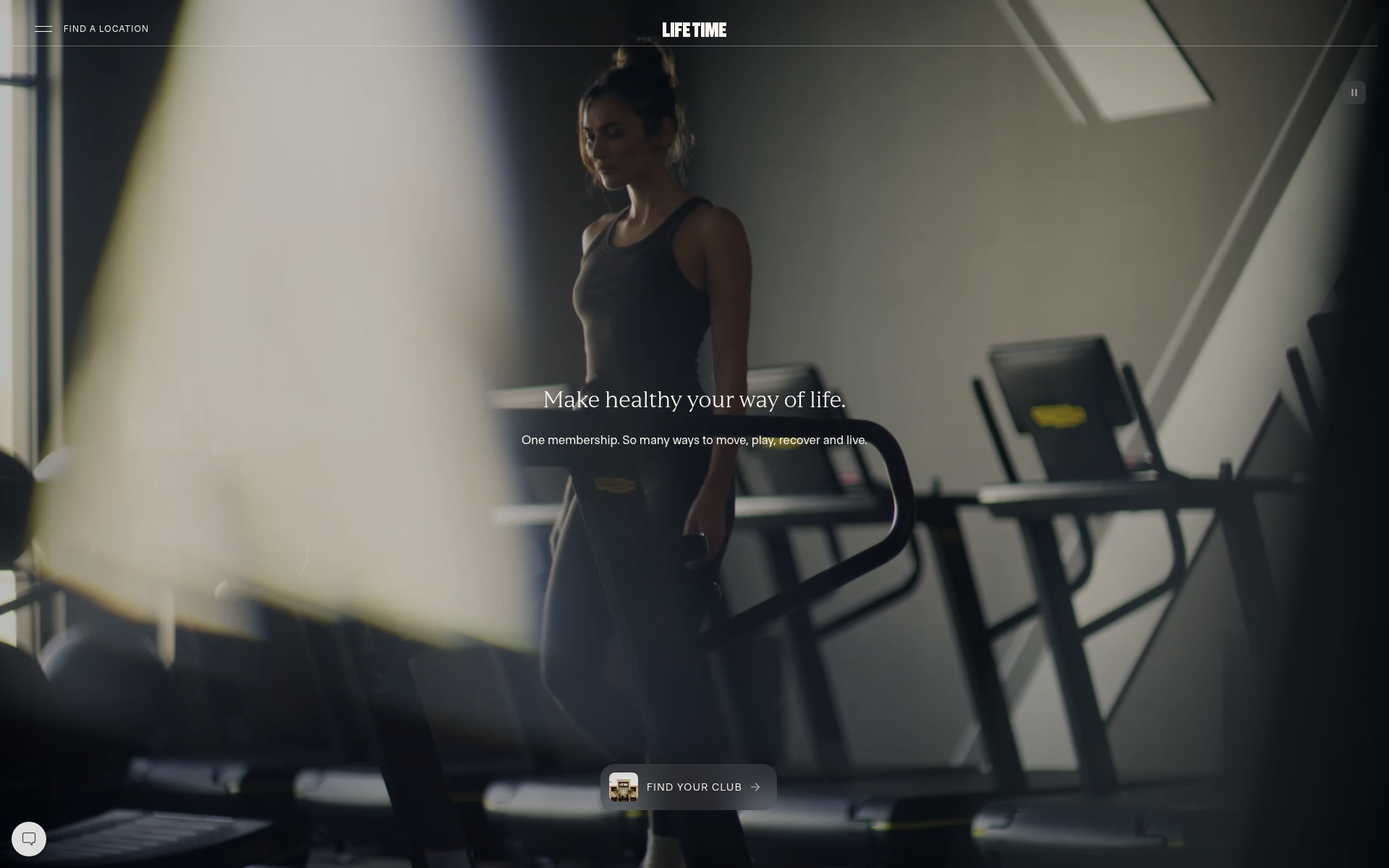 Screenshot of lifetime.life
