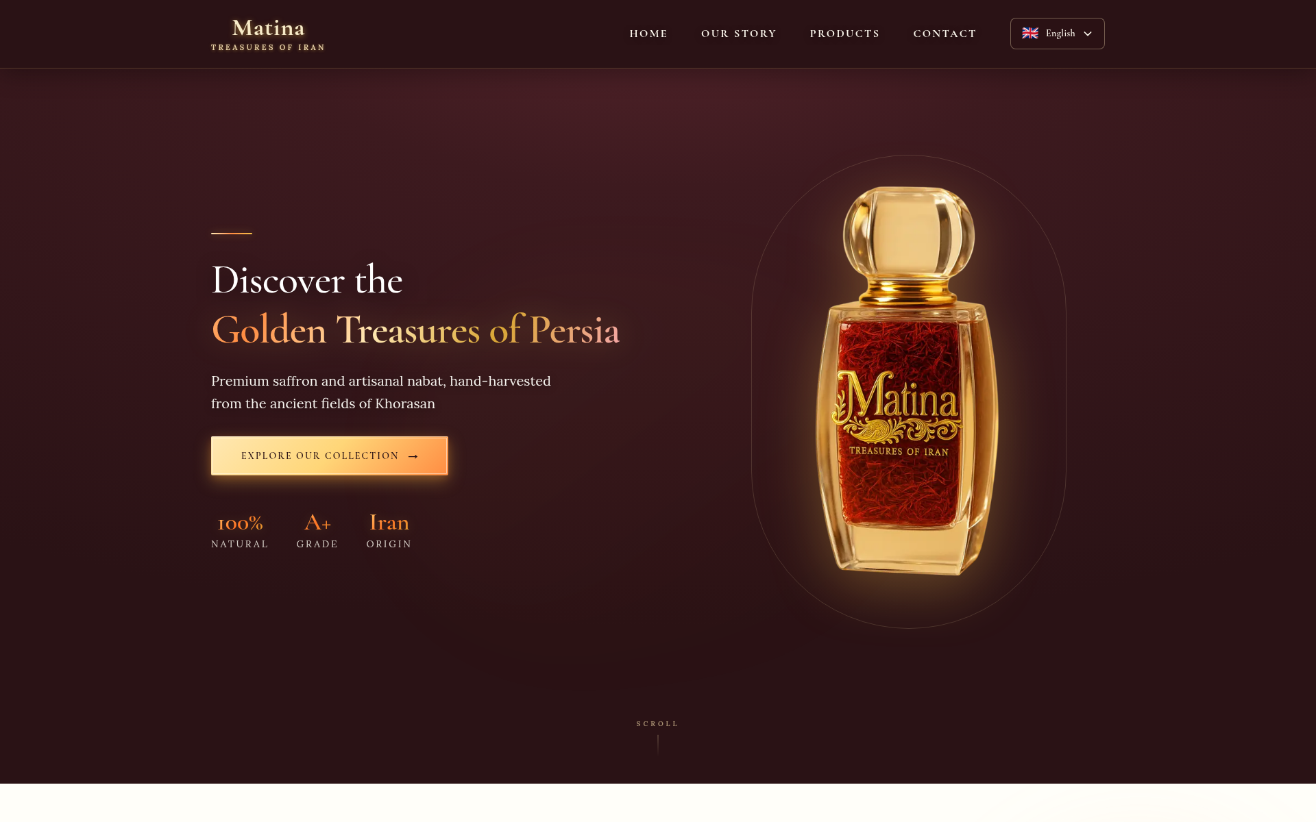 Screenshot of matina.boutique