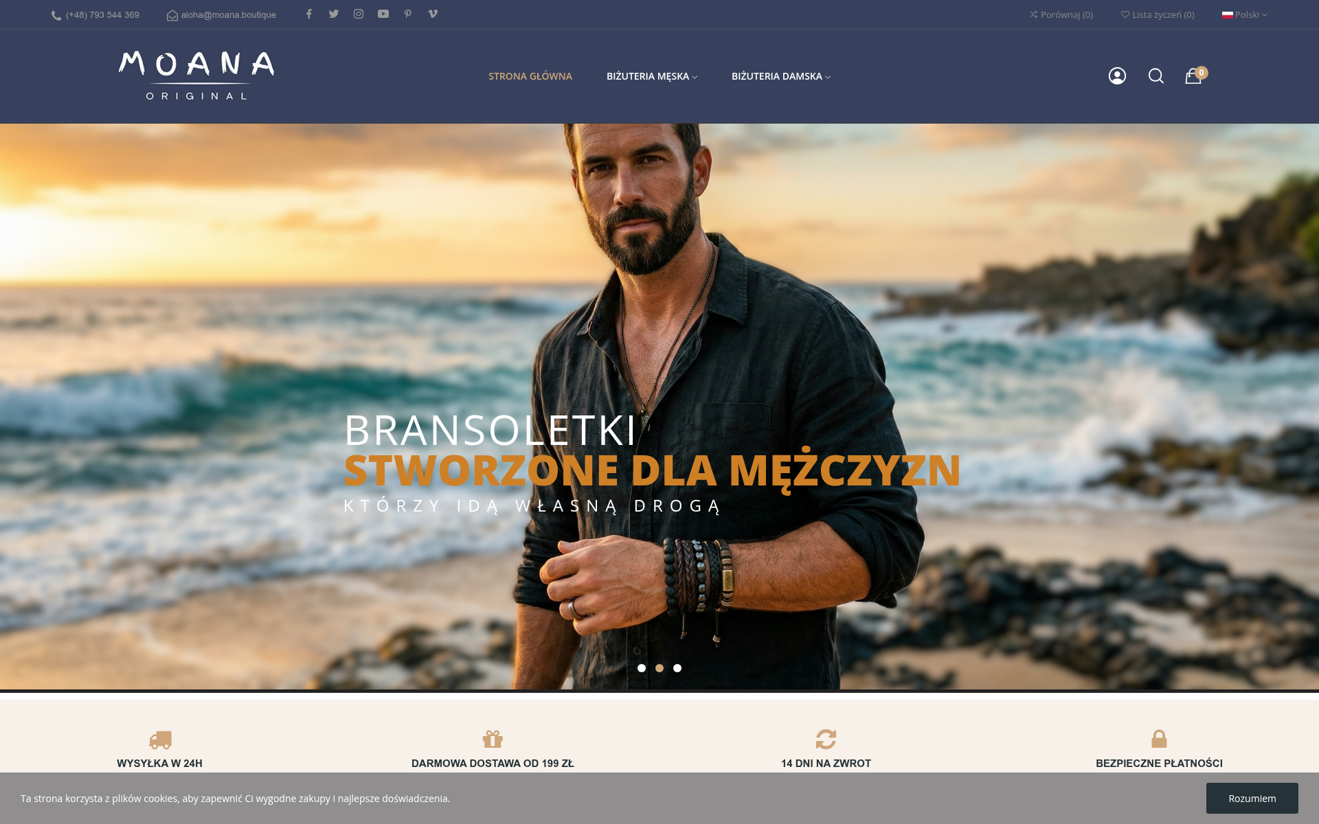 Screenshot of moana.boutique