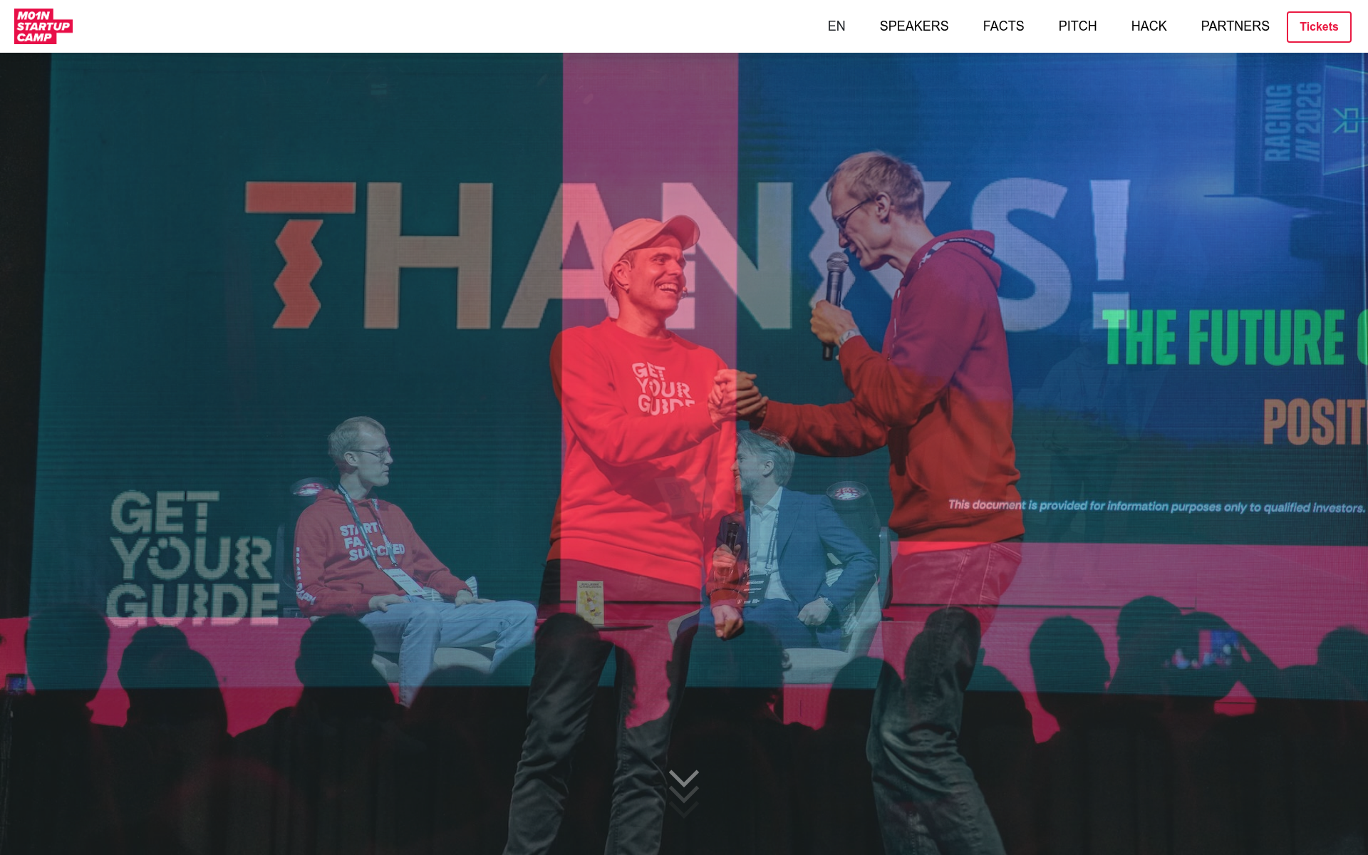 Screenshot of moin.camp