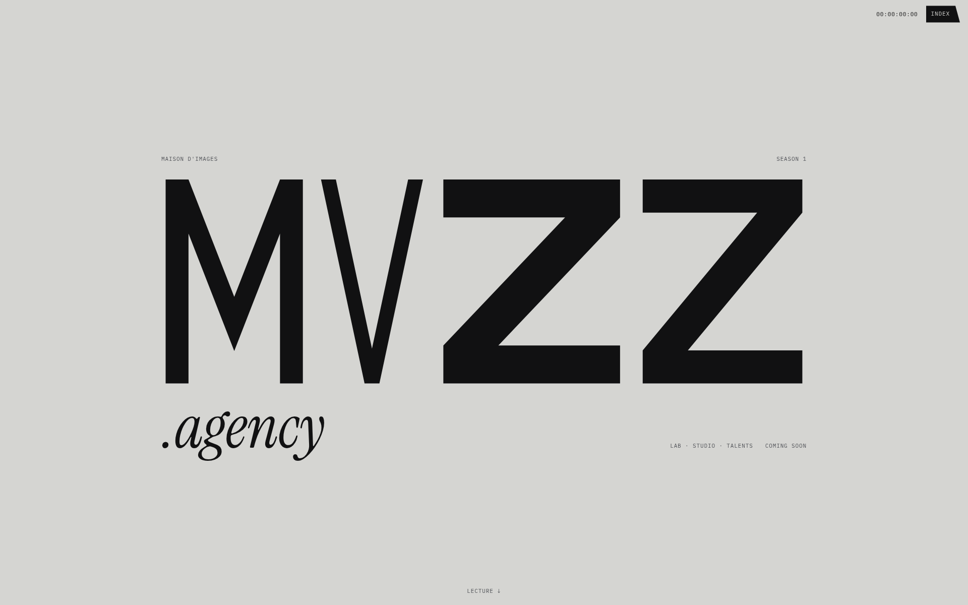 Screenshot of mvzz.agency