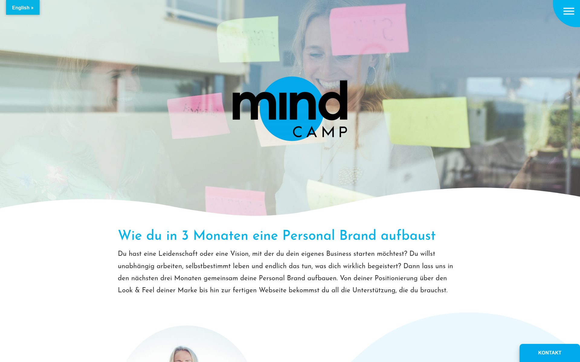 Screenshot of mymind.camp