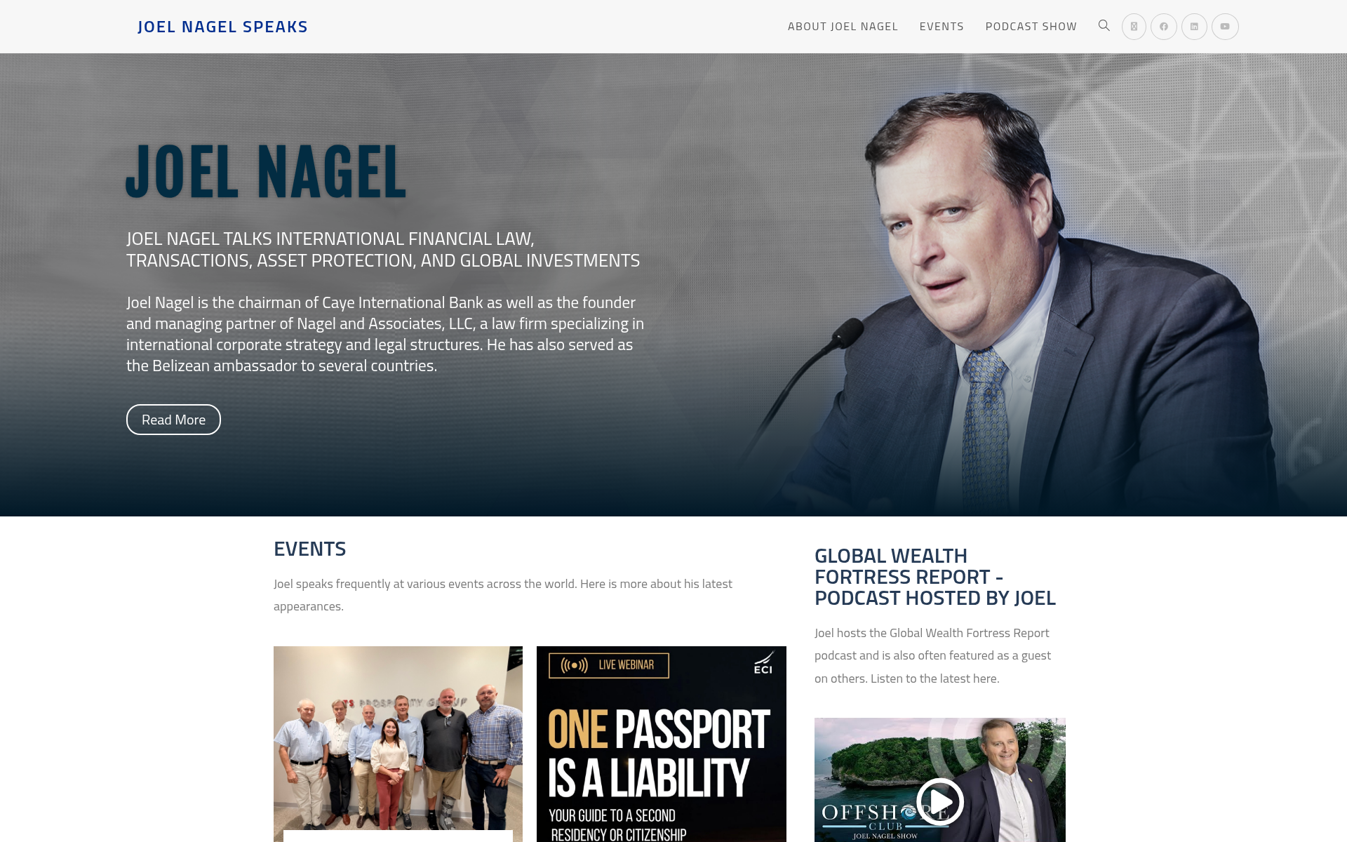 Screenshot of nagel.attorney