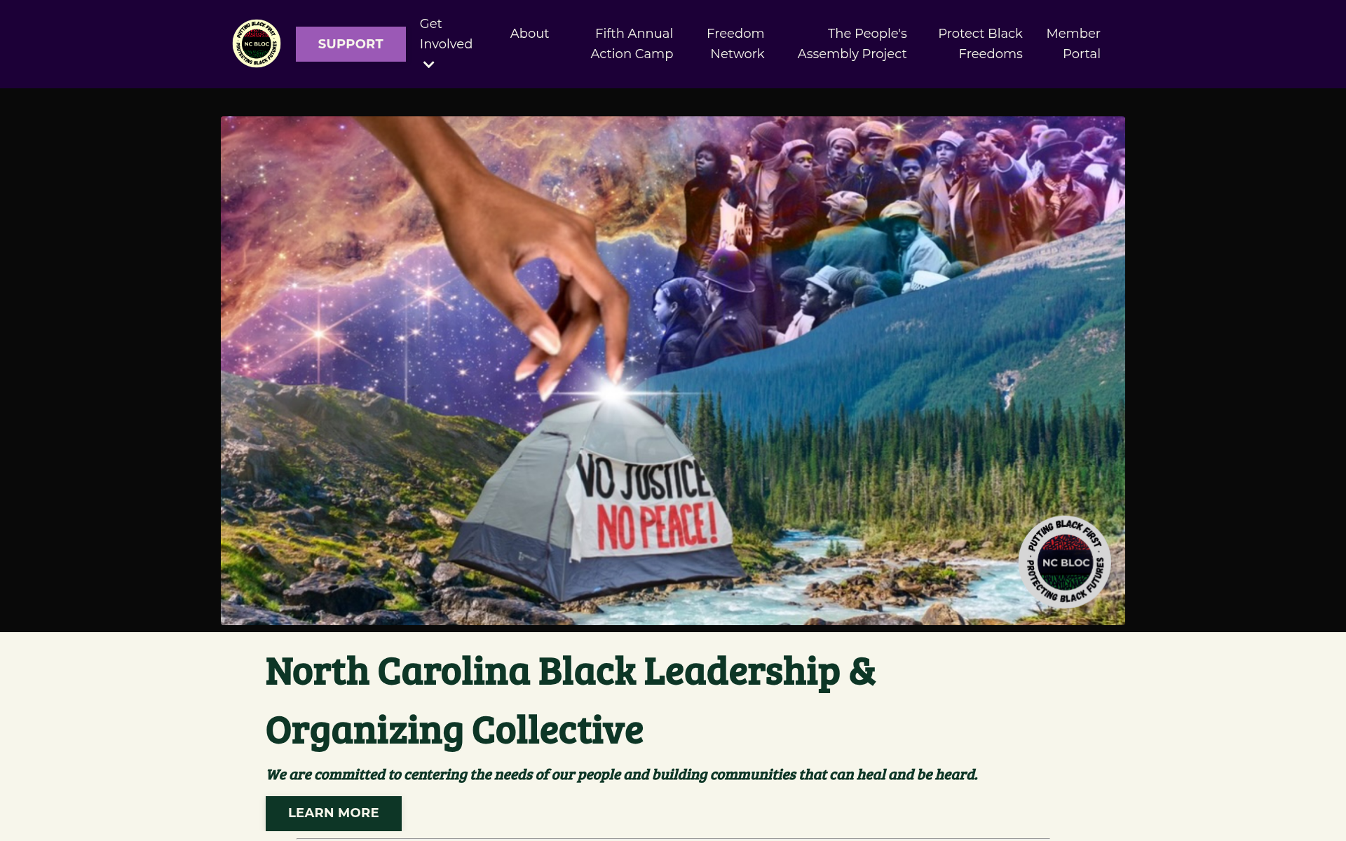 Screenshot of ncbloc.black