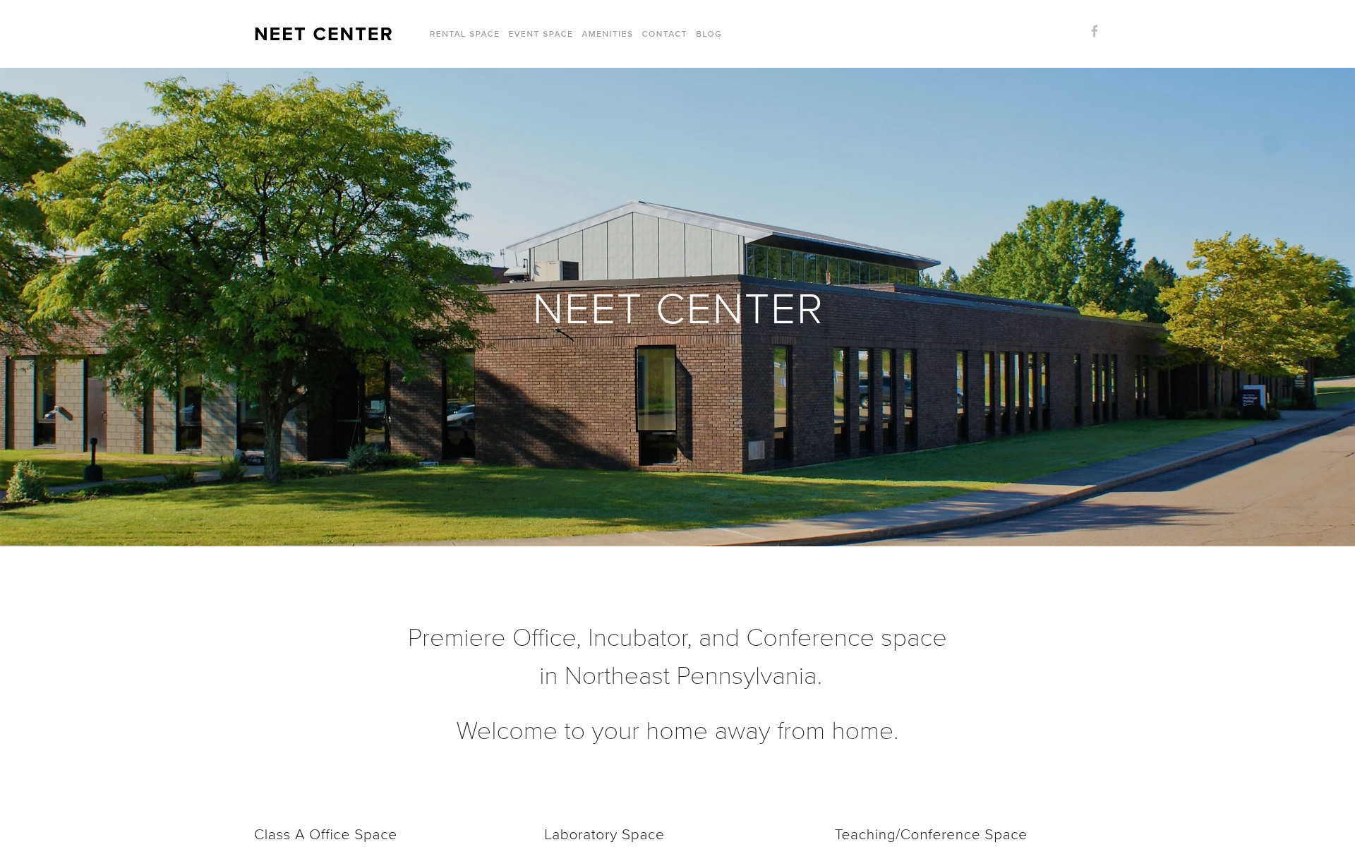 Screenshot of neet.center
