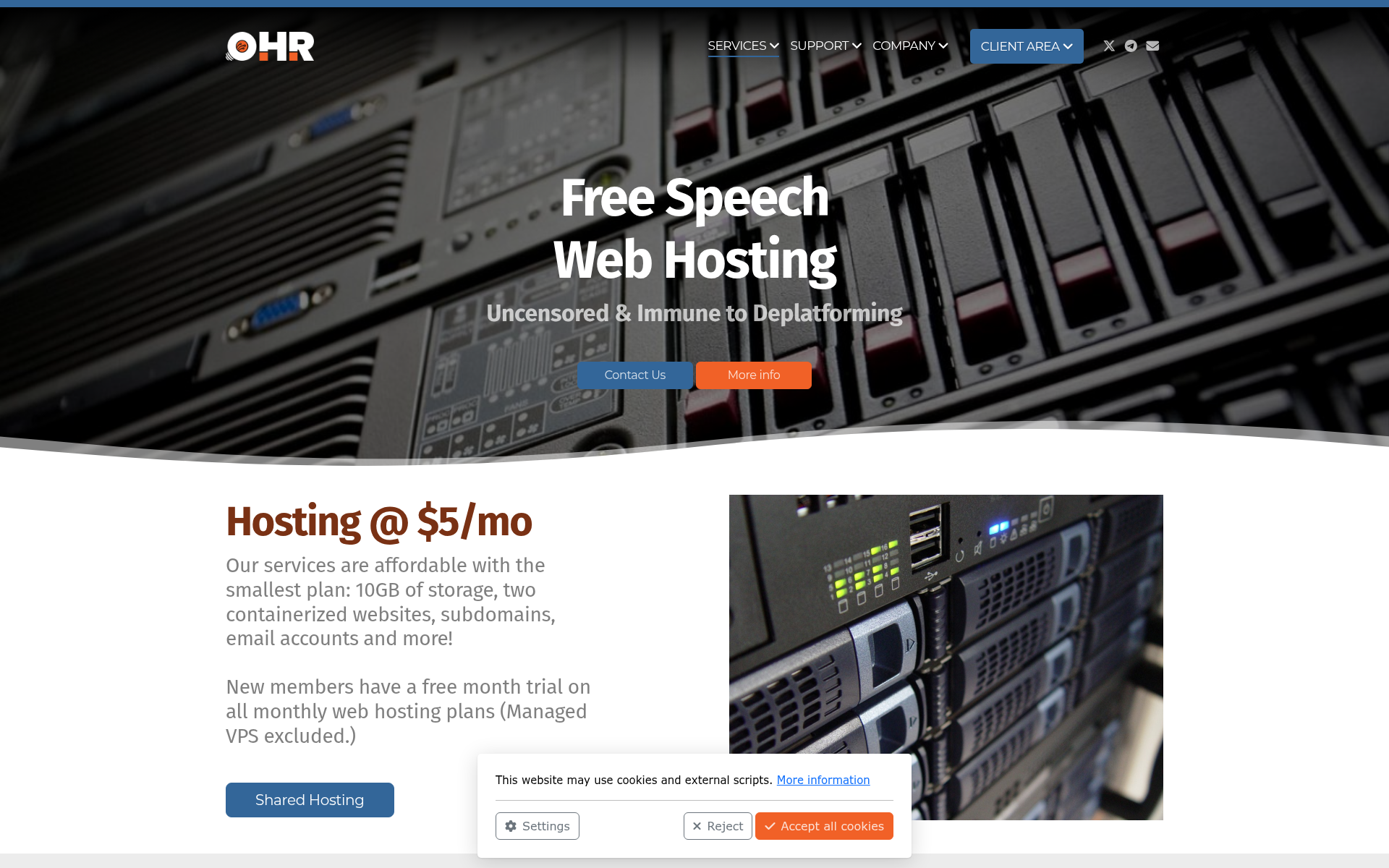 Screenshot of ohr.llc