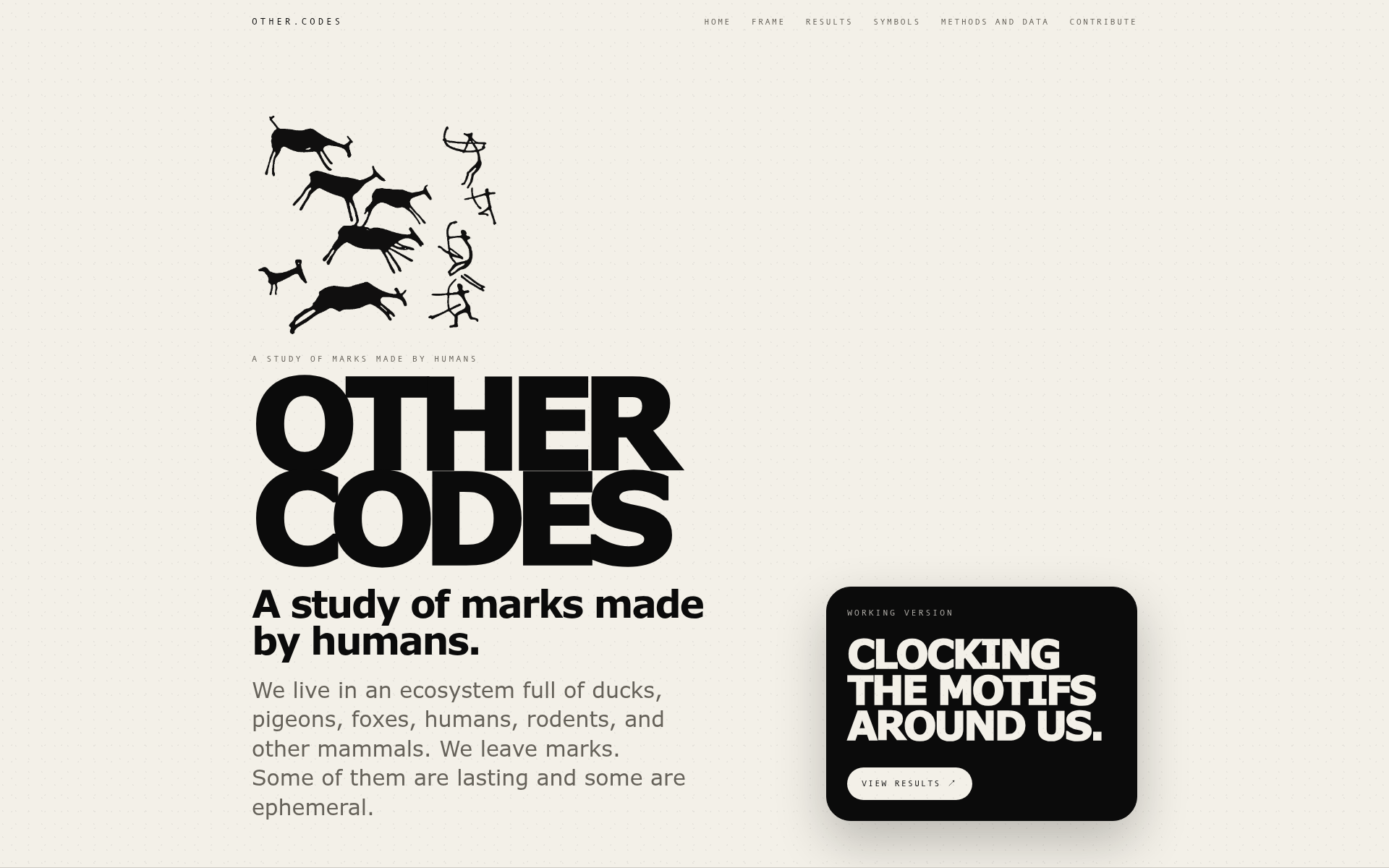 Screenshot of other.codes