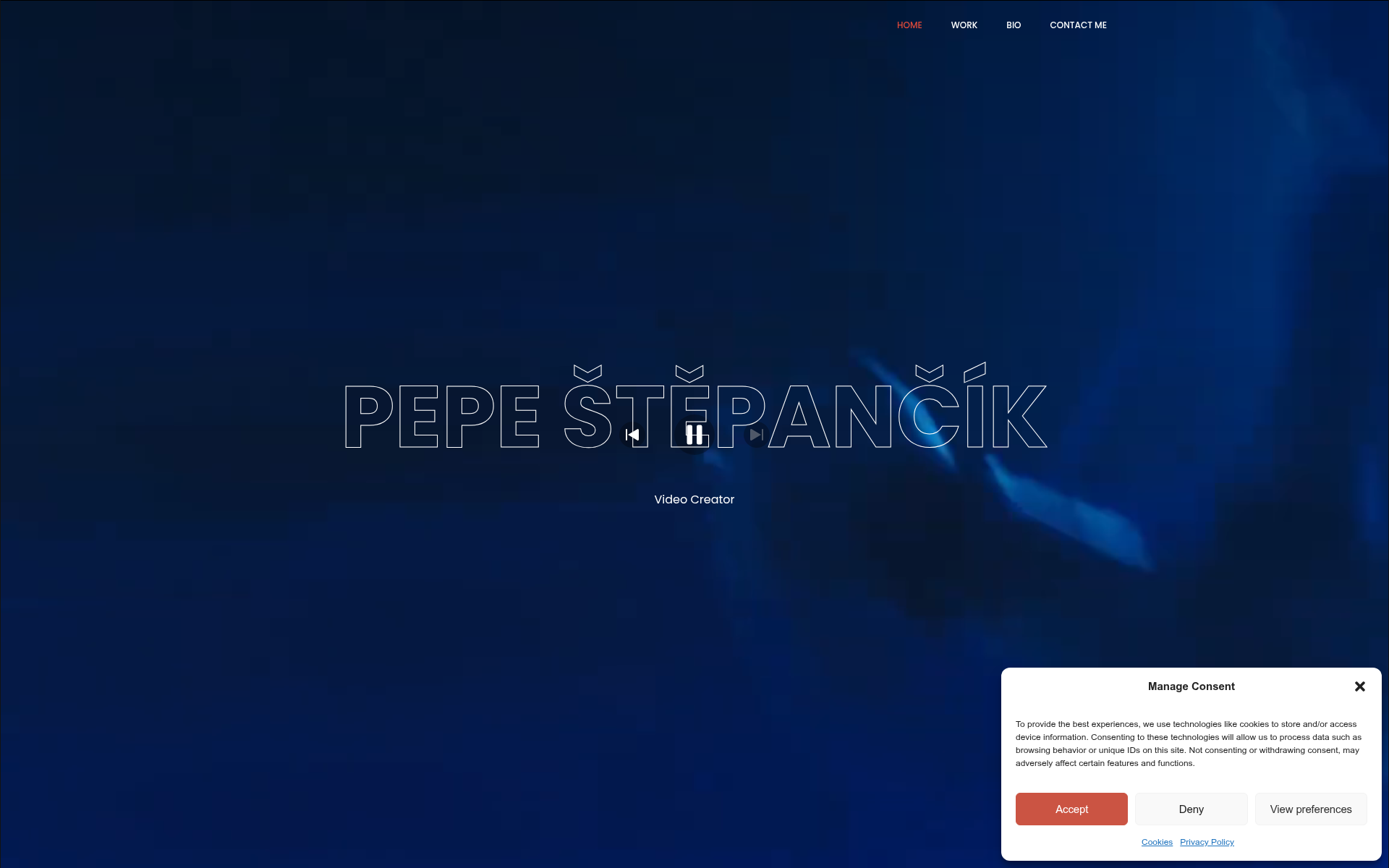 Screenshot of pepe.camera