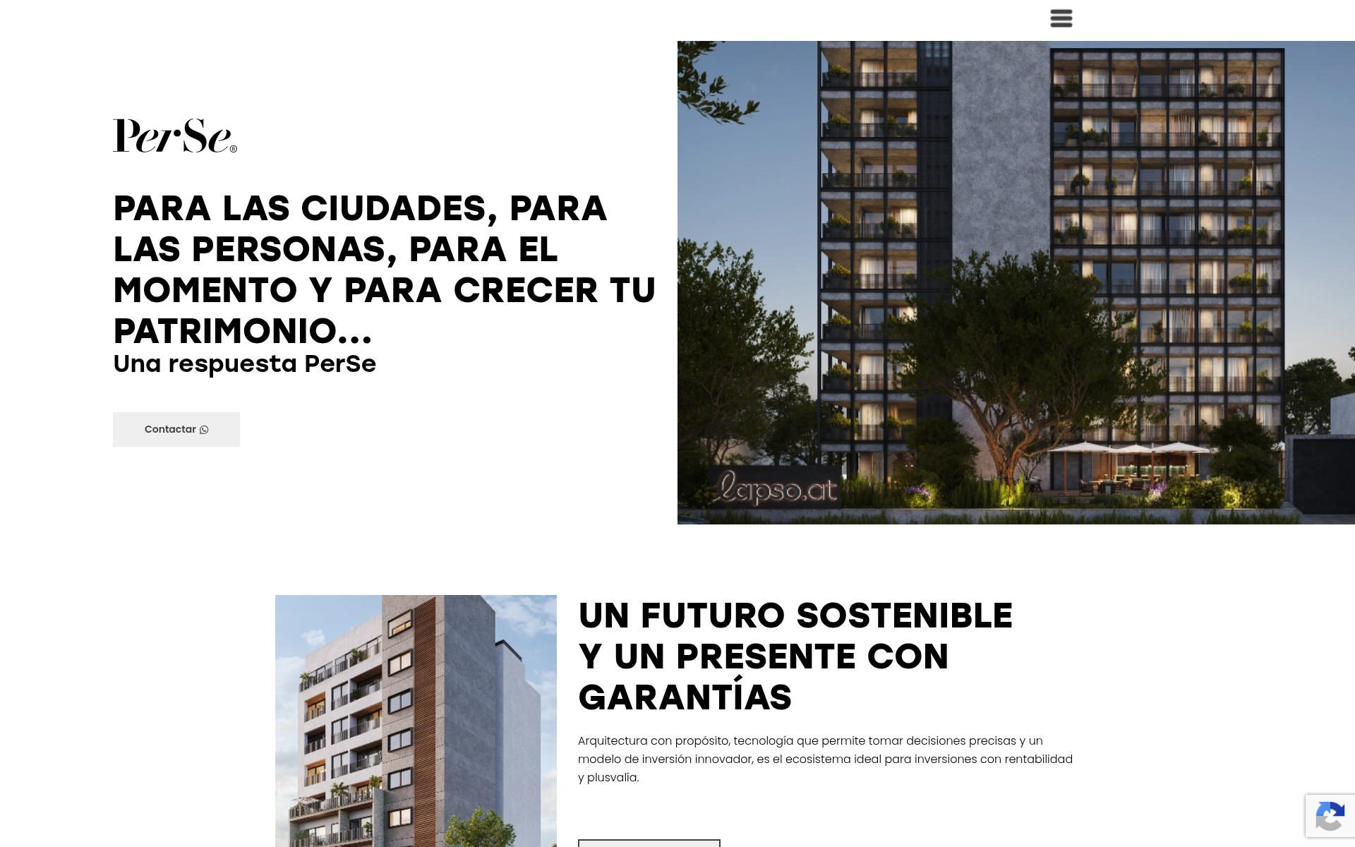 Screenshot of perse.capital