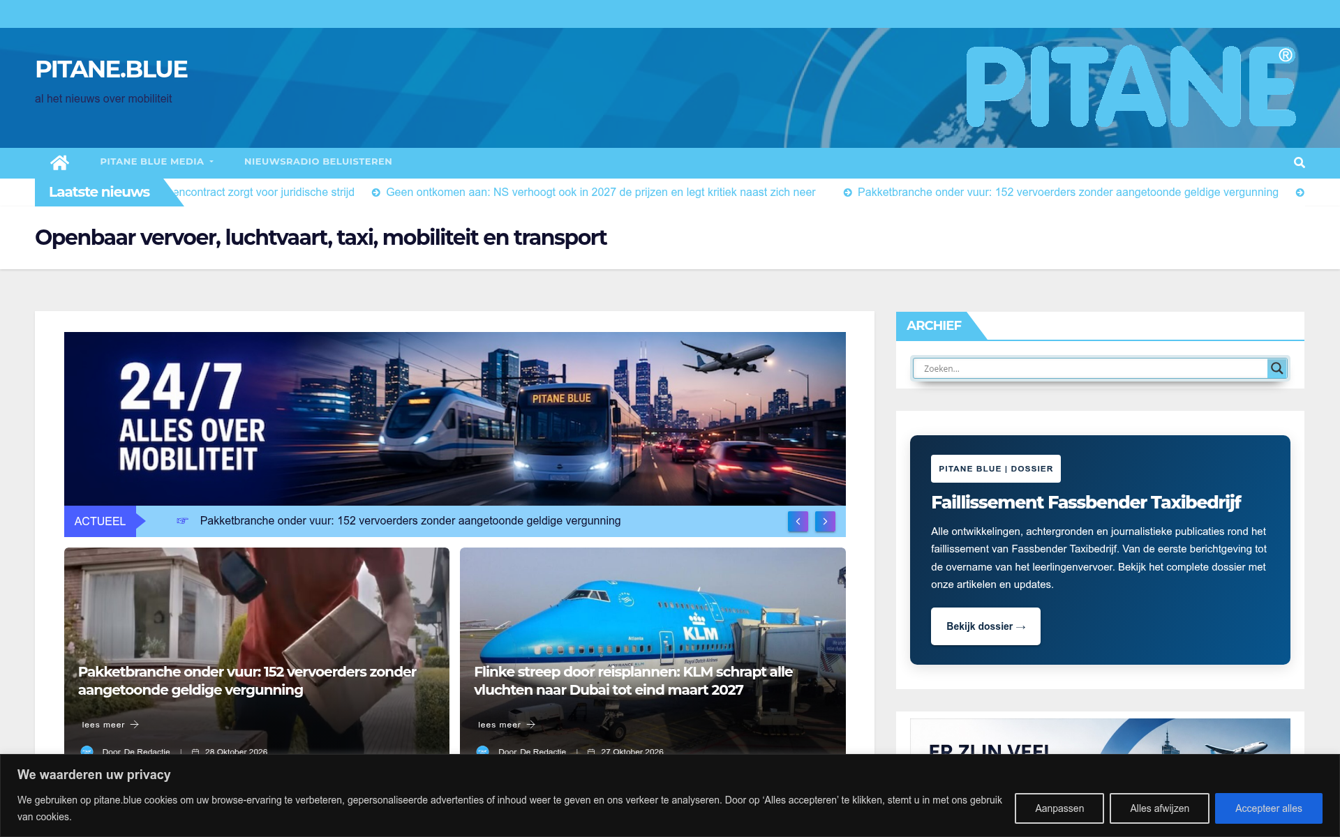 Screenshot of pitane.blue