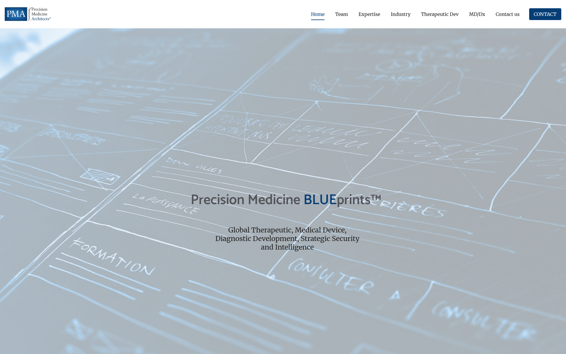 Screenshot of pma.blue