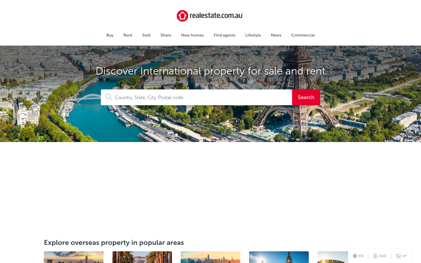 Screenshot of rea.global