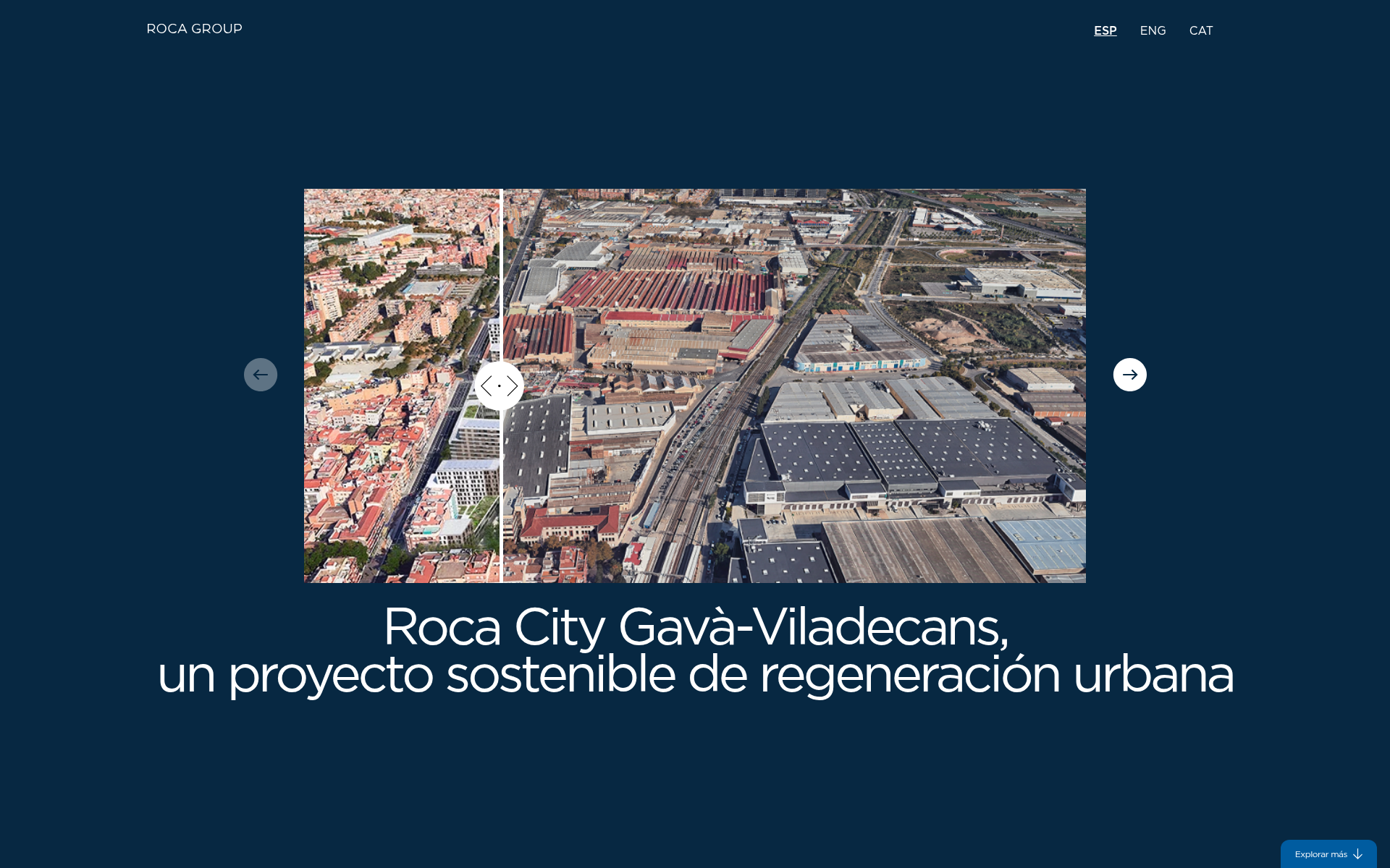 Screenshot of roca.city
