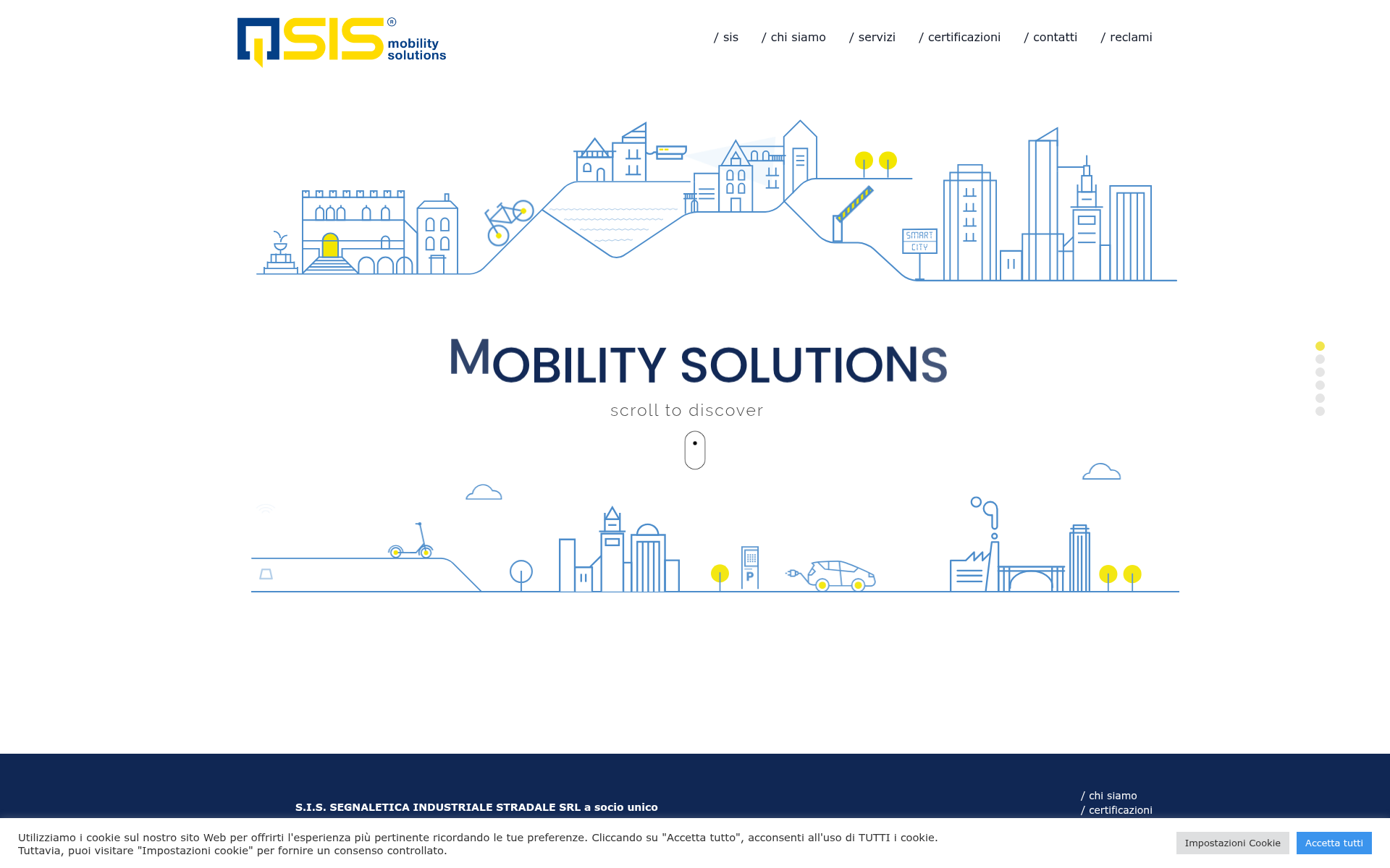 Screenshot of sis.city