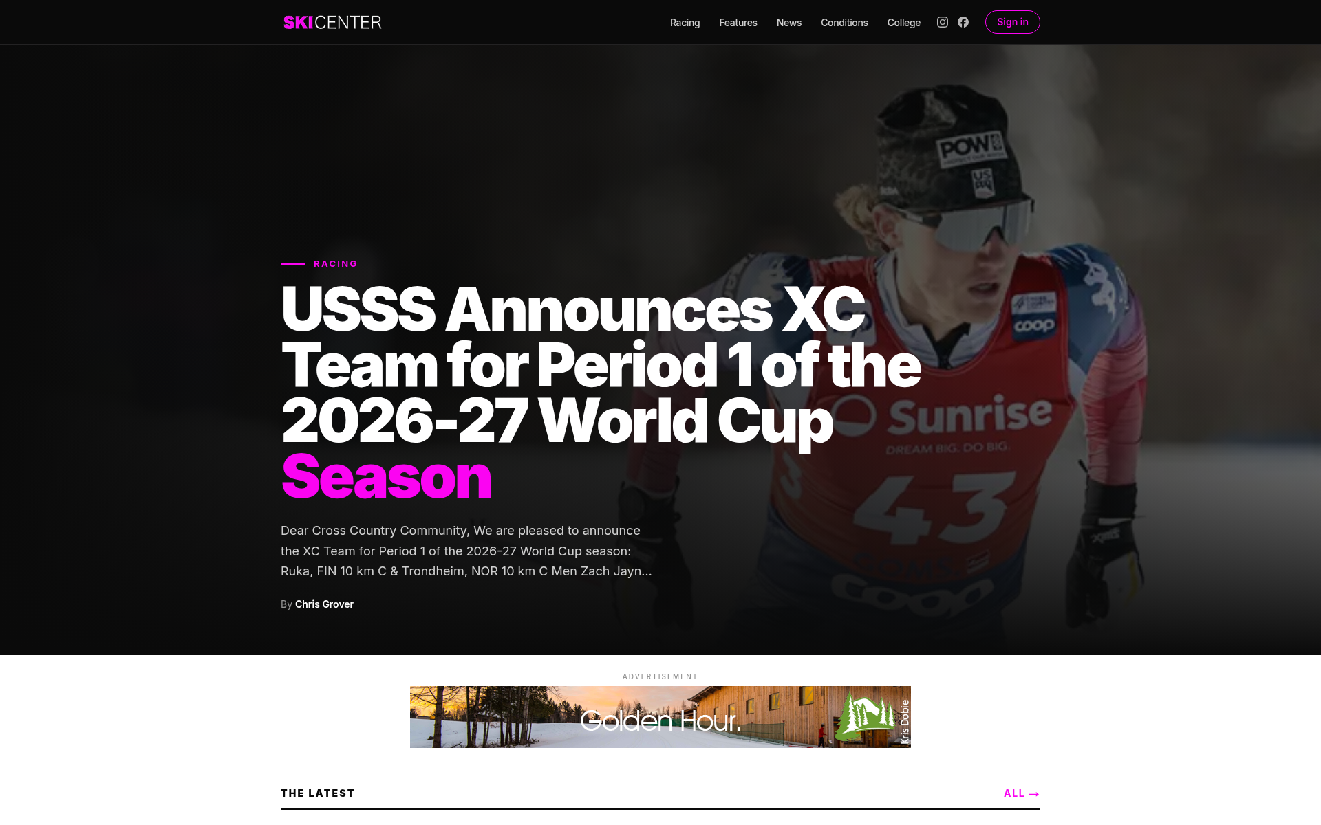 Screenshot of ski.center