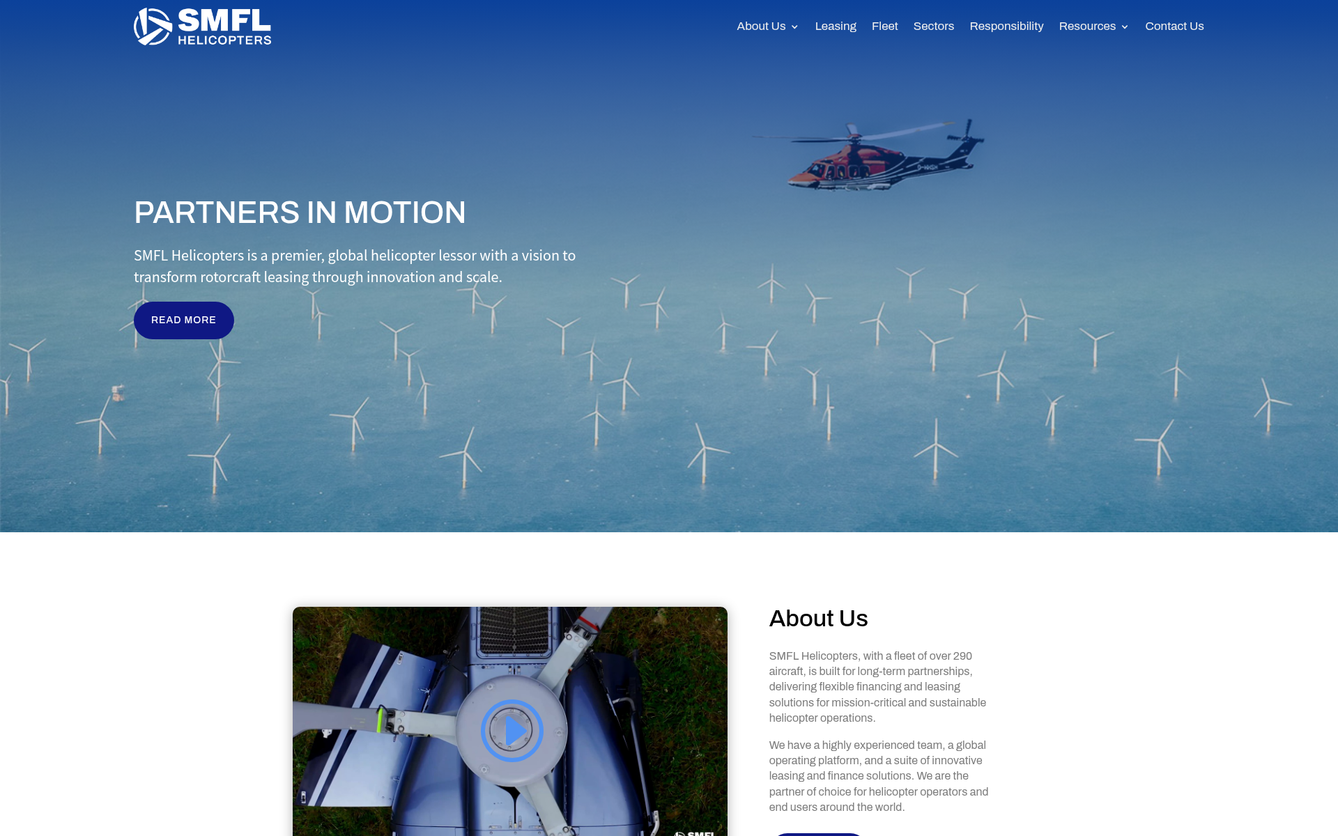 Screenshot of smflh.aero