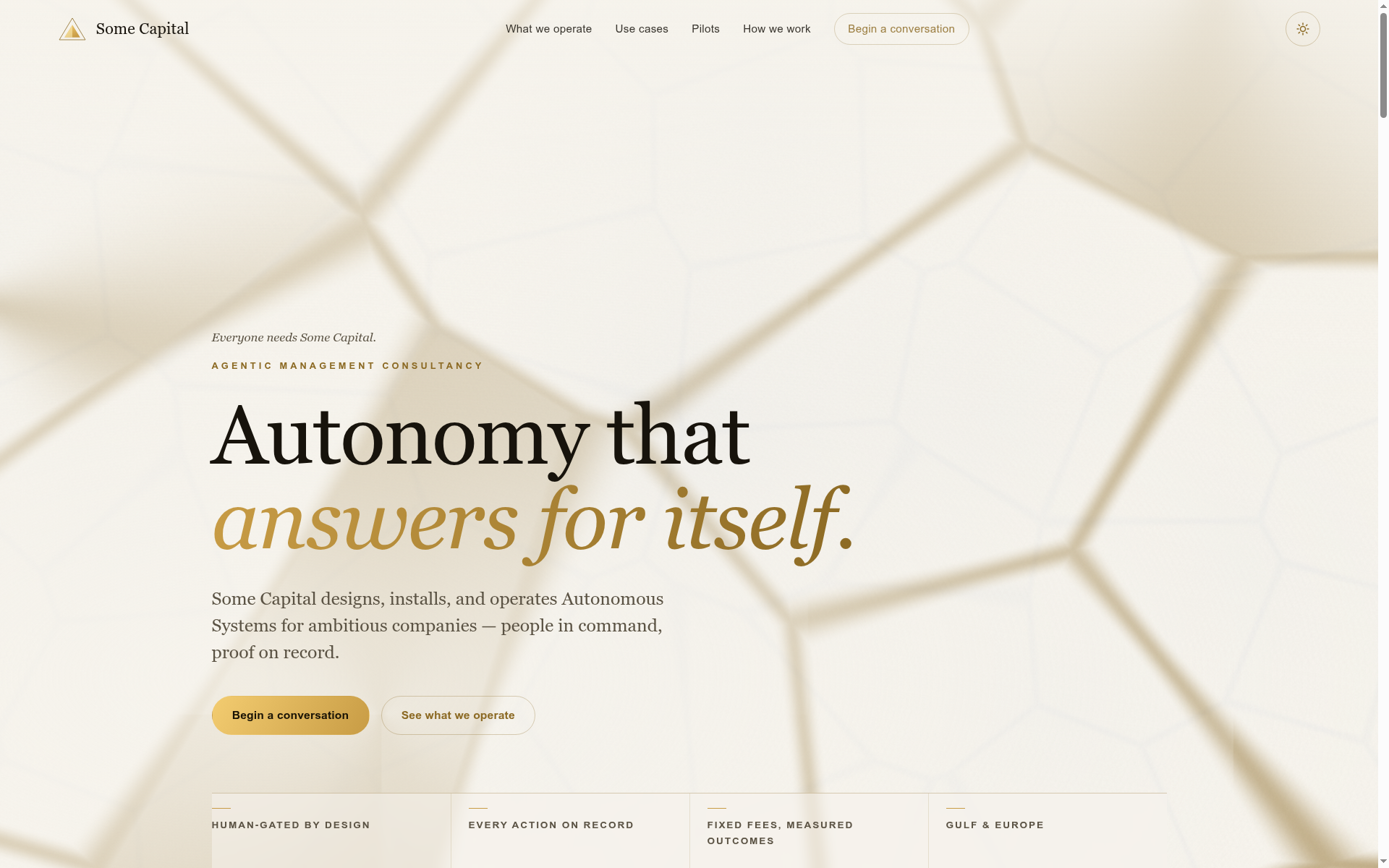 Screenshot of some.capital