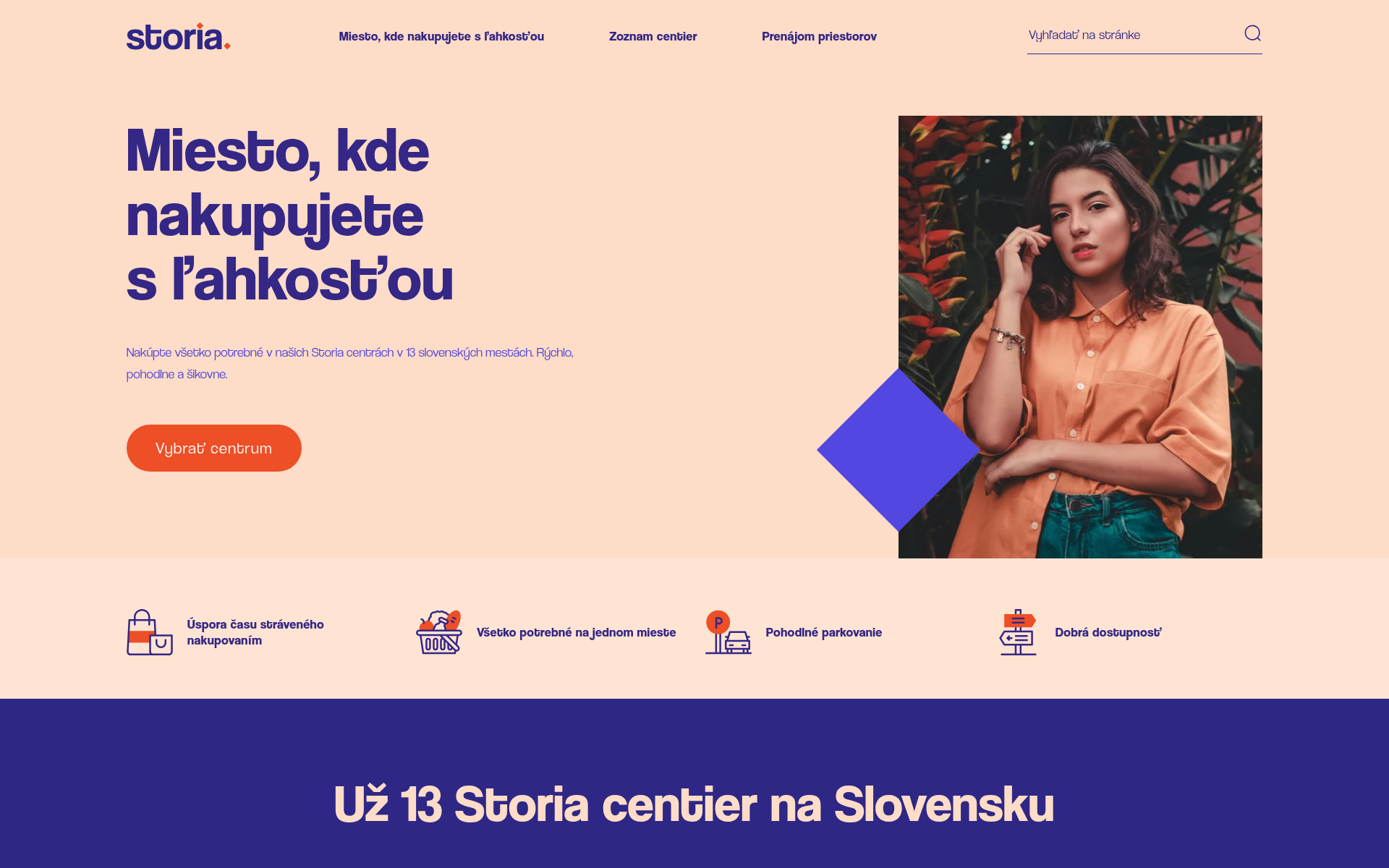 Screenshot of storia.center