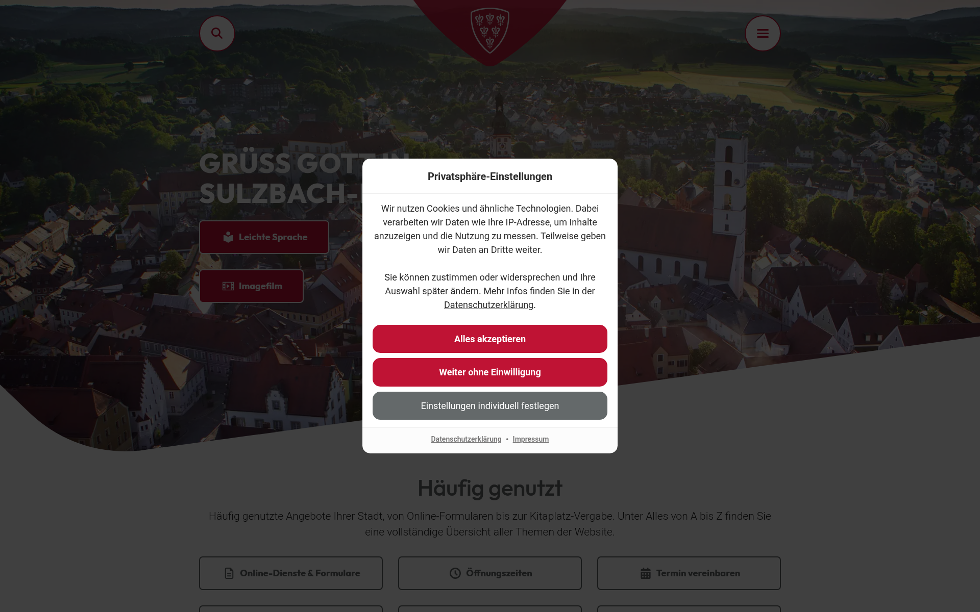 Screenshot of suro.city