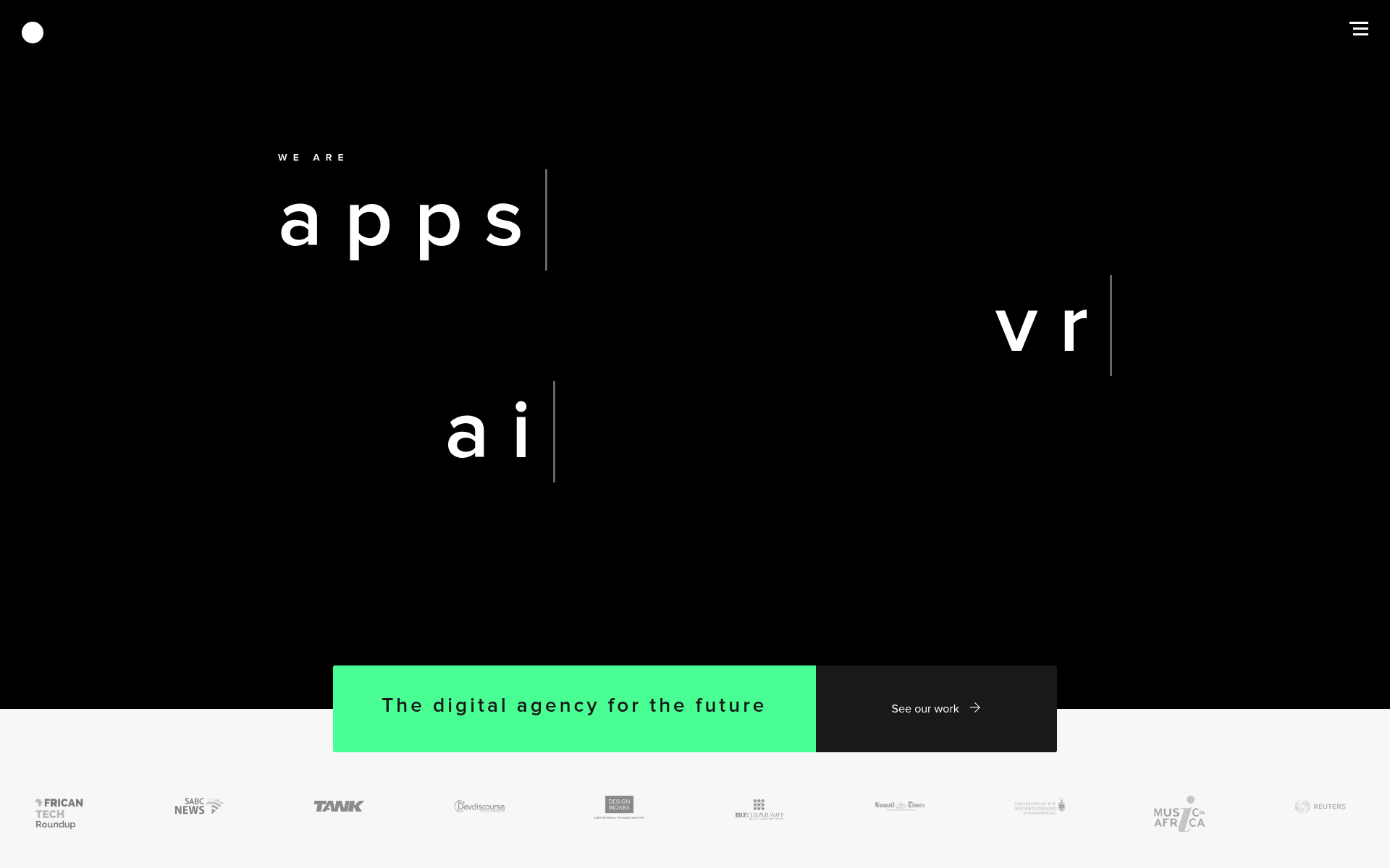 Screenshot of triple.black