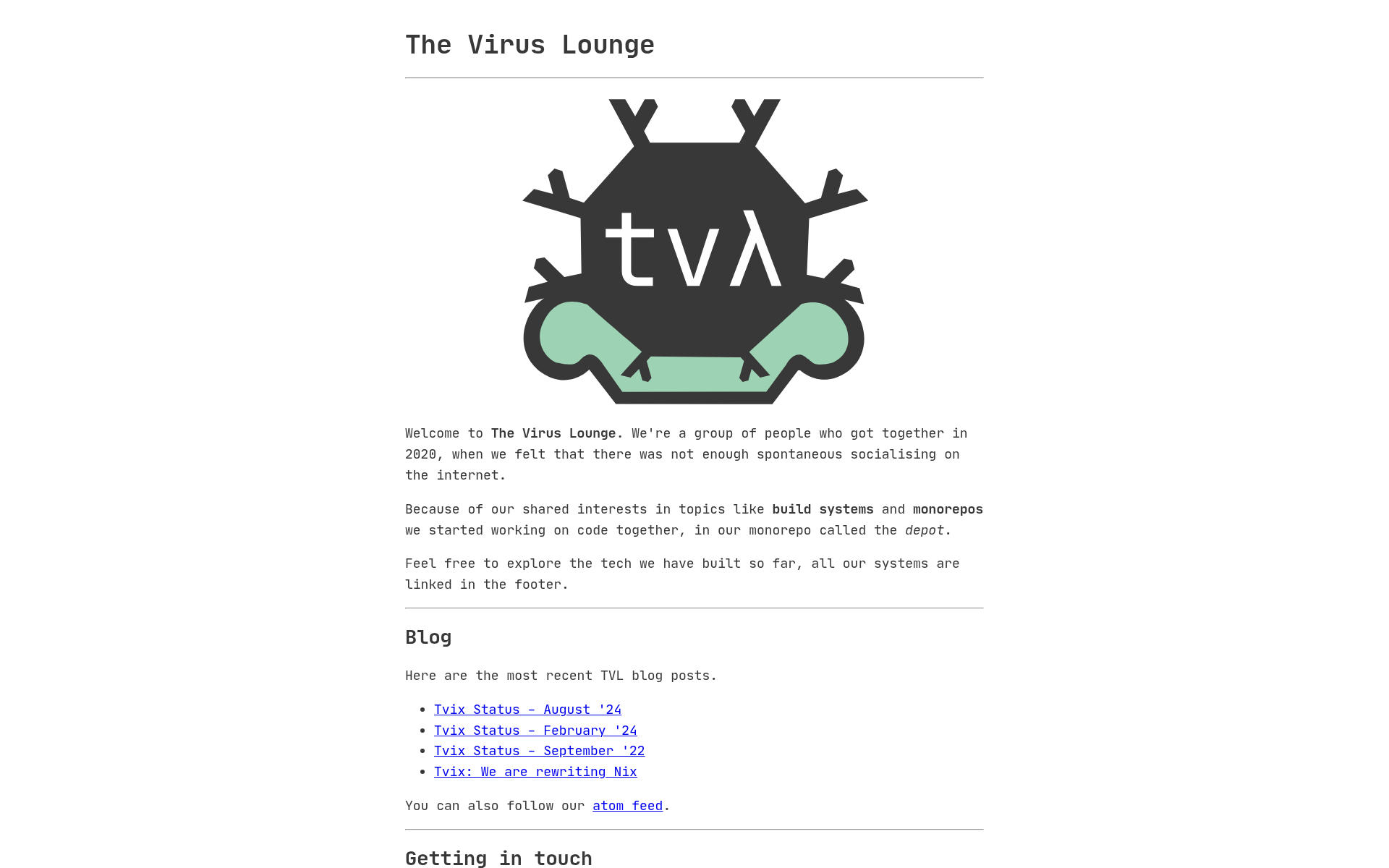 Screenshot of tvl.fyi