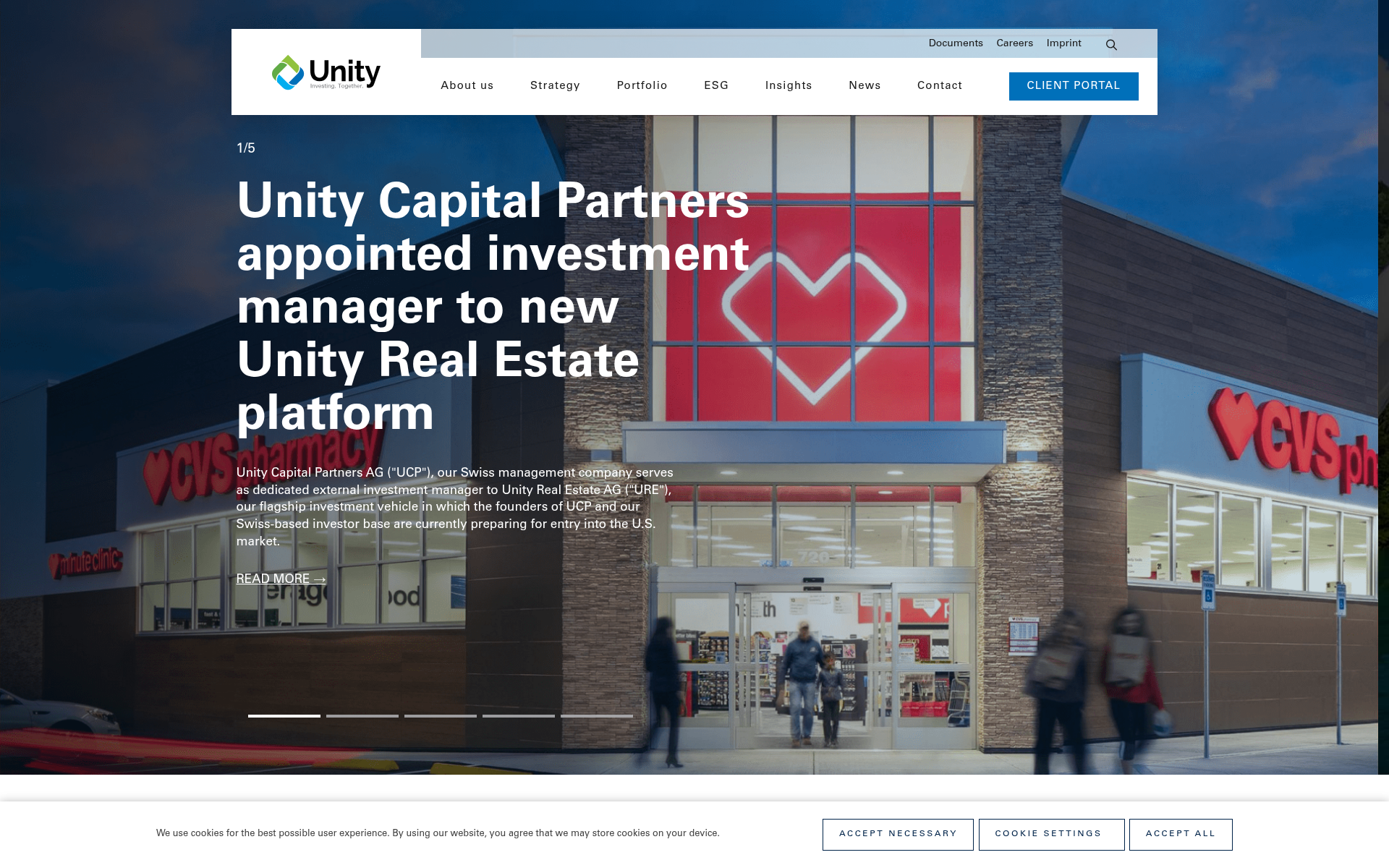 Screenshot of unity.capital