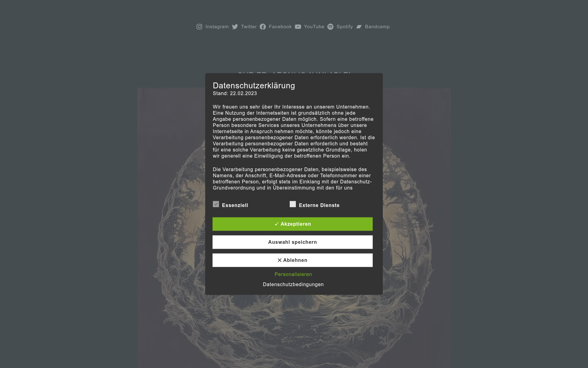 Screenshot of urthum.black