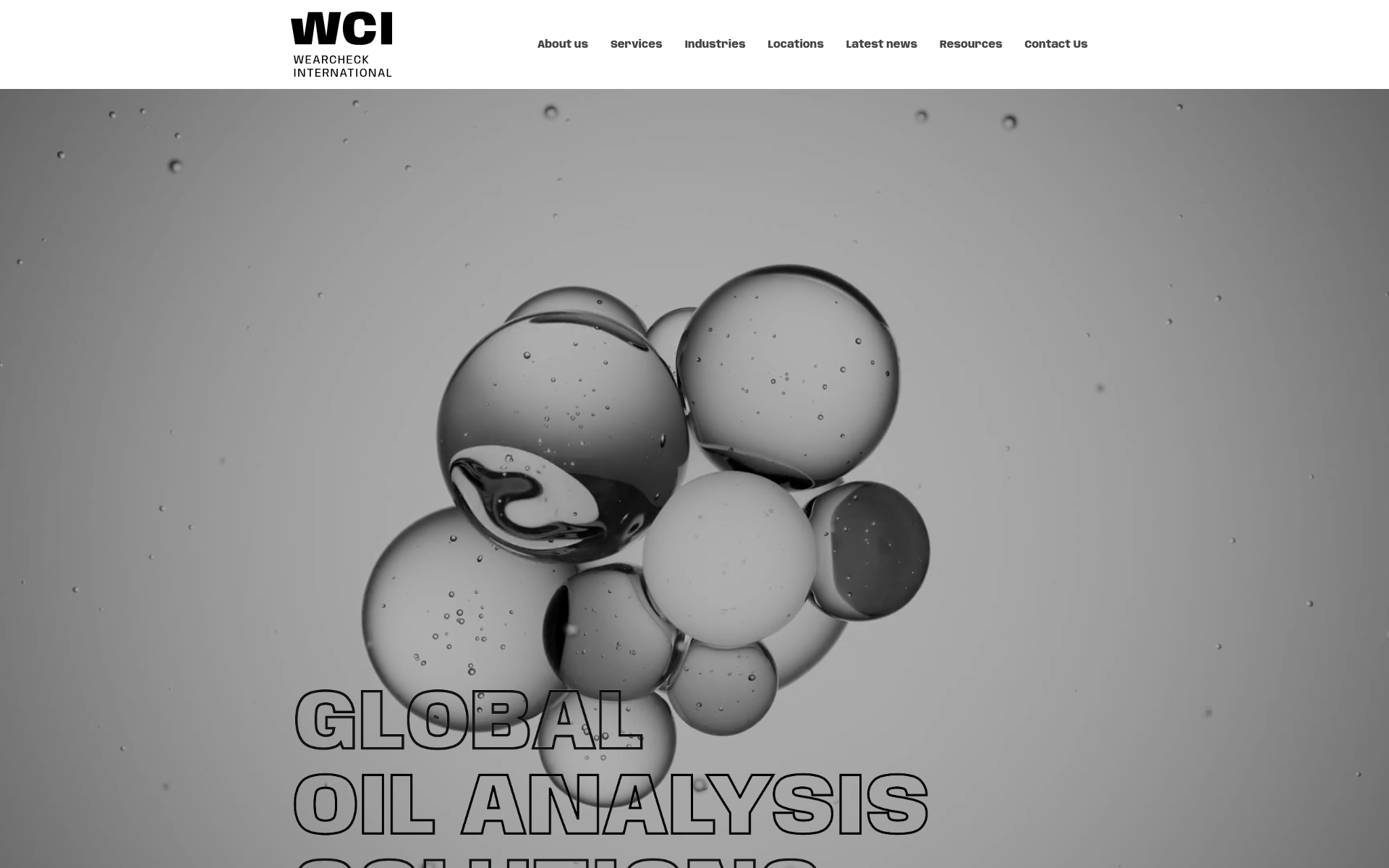 Screenshot of wci.care