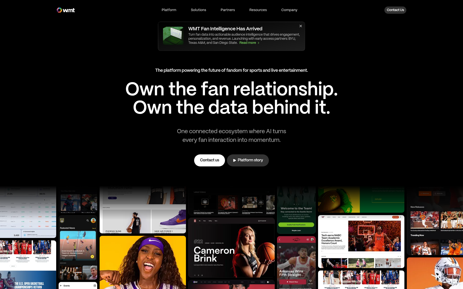 Screenshot of wmt.digital