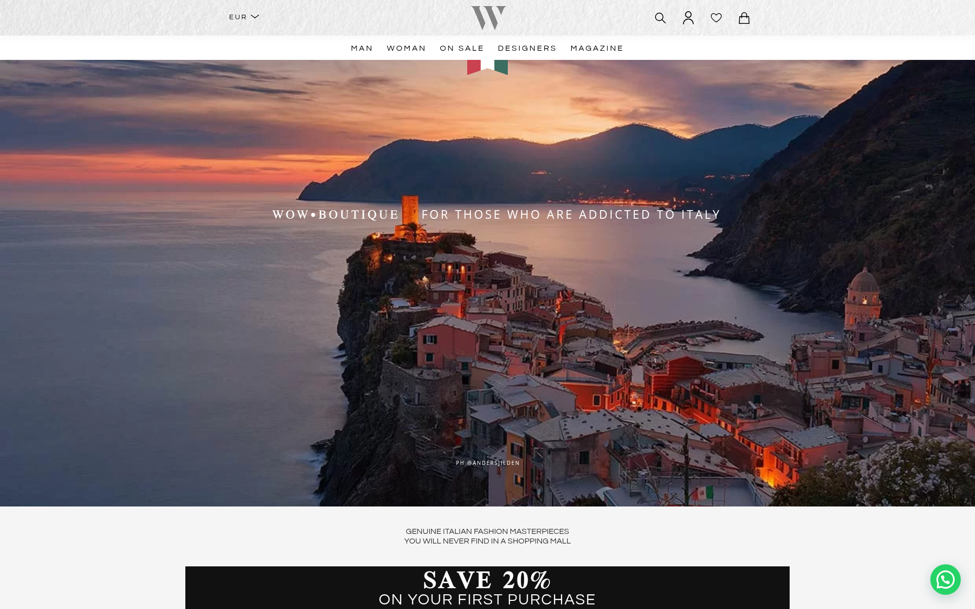 Screenshot of wow.boutique