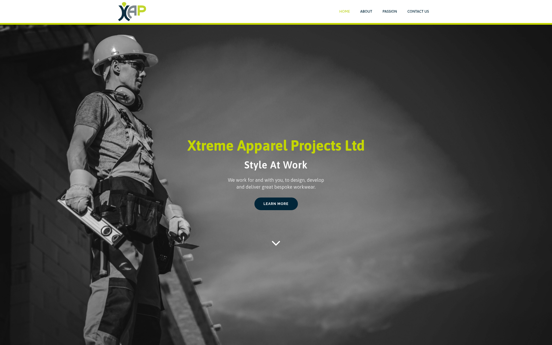 Screenshot of xap.clothing