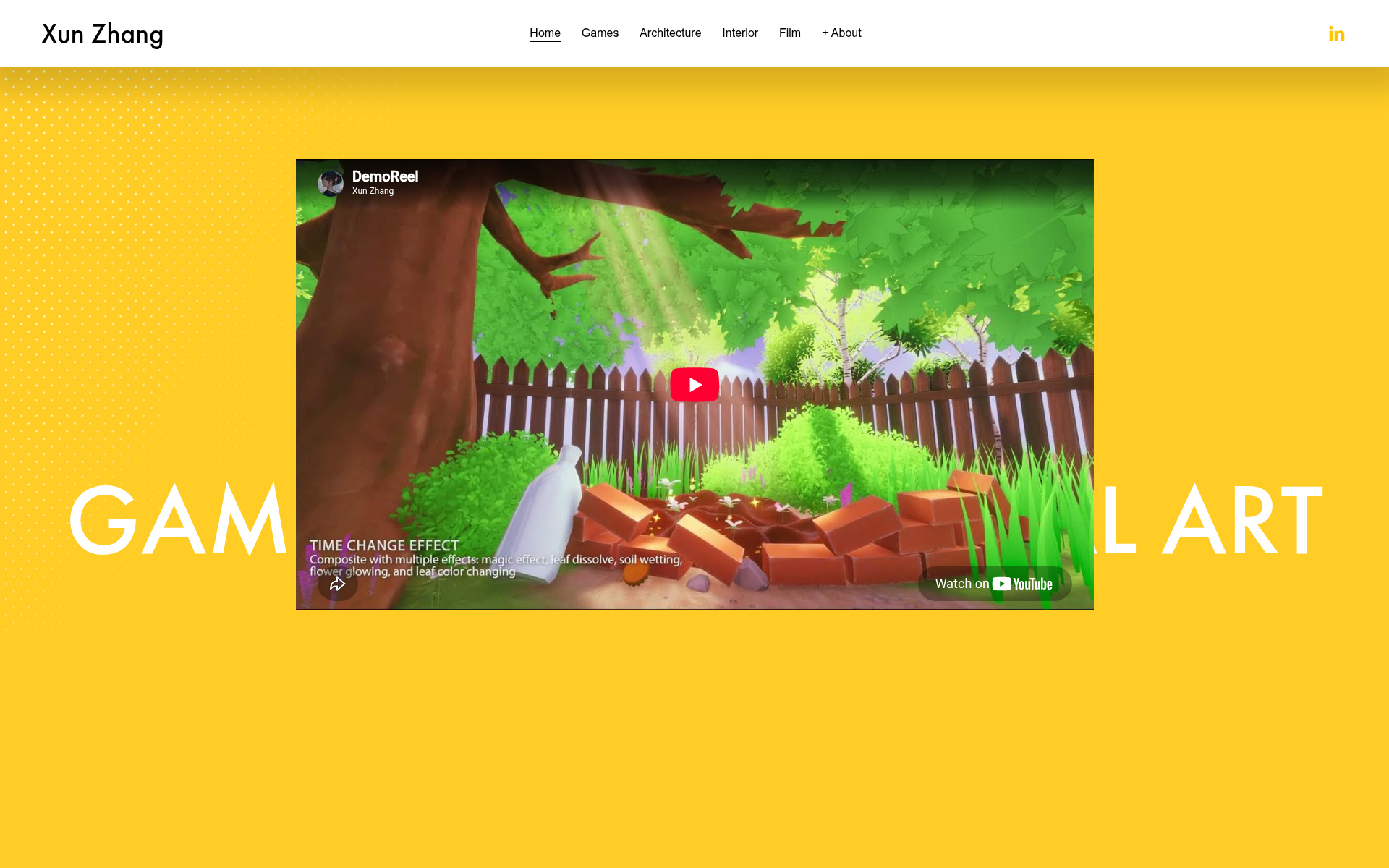 Screenshot of xun.archi
