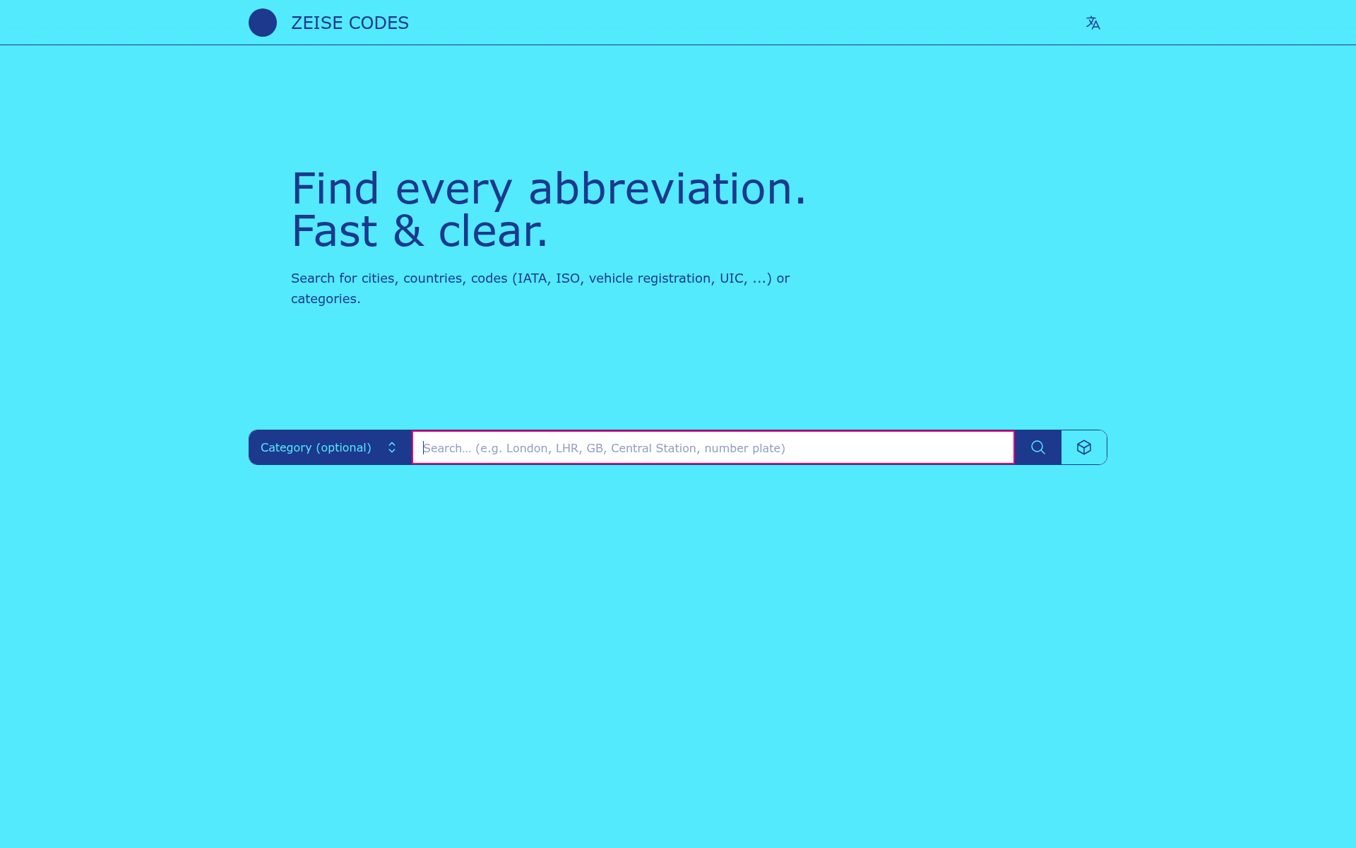 Screenshot of zeise.codes